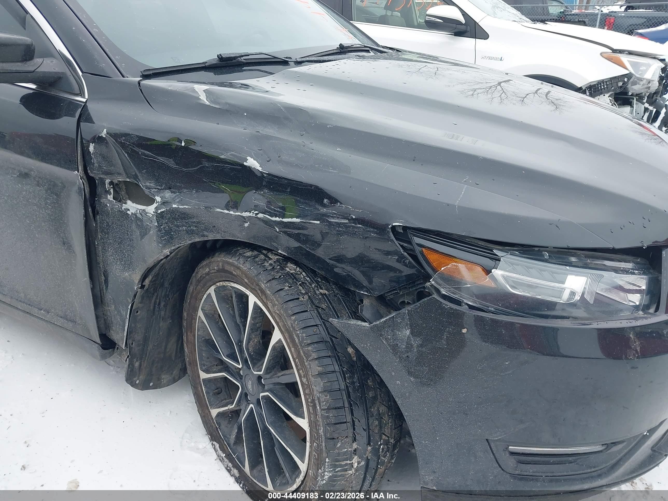 2017 Ford Taurus Sho Black vin: 1FAHP2KT0HG125476