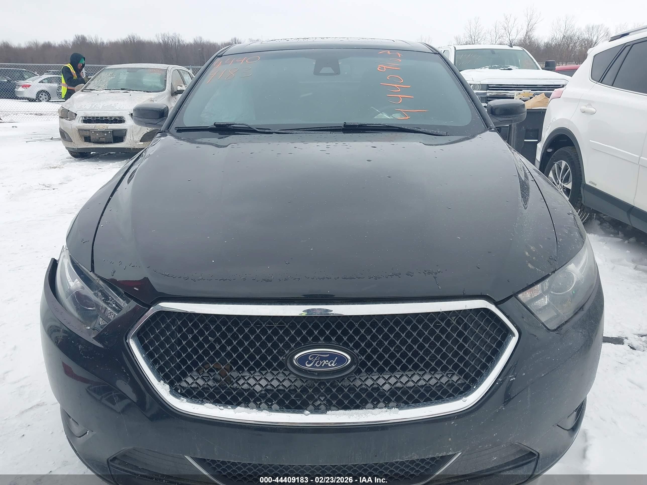 2017 Ford Taurus Sho Black vin: 1FAHP2KT0HG125476