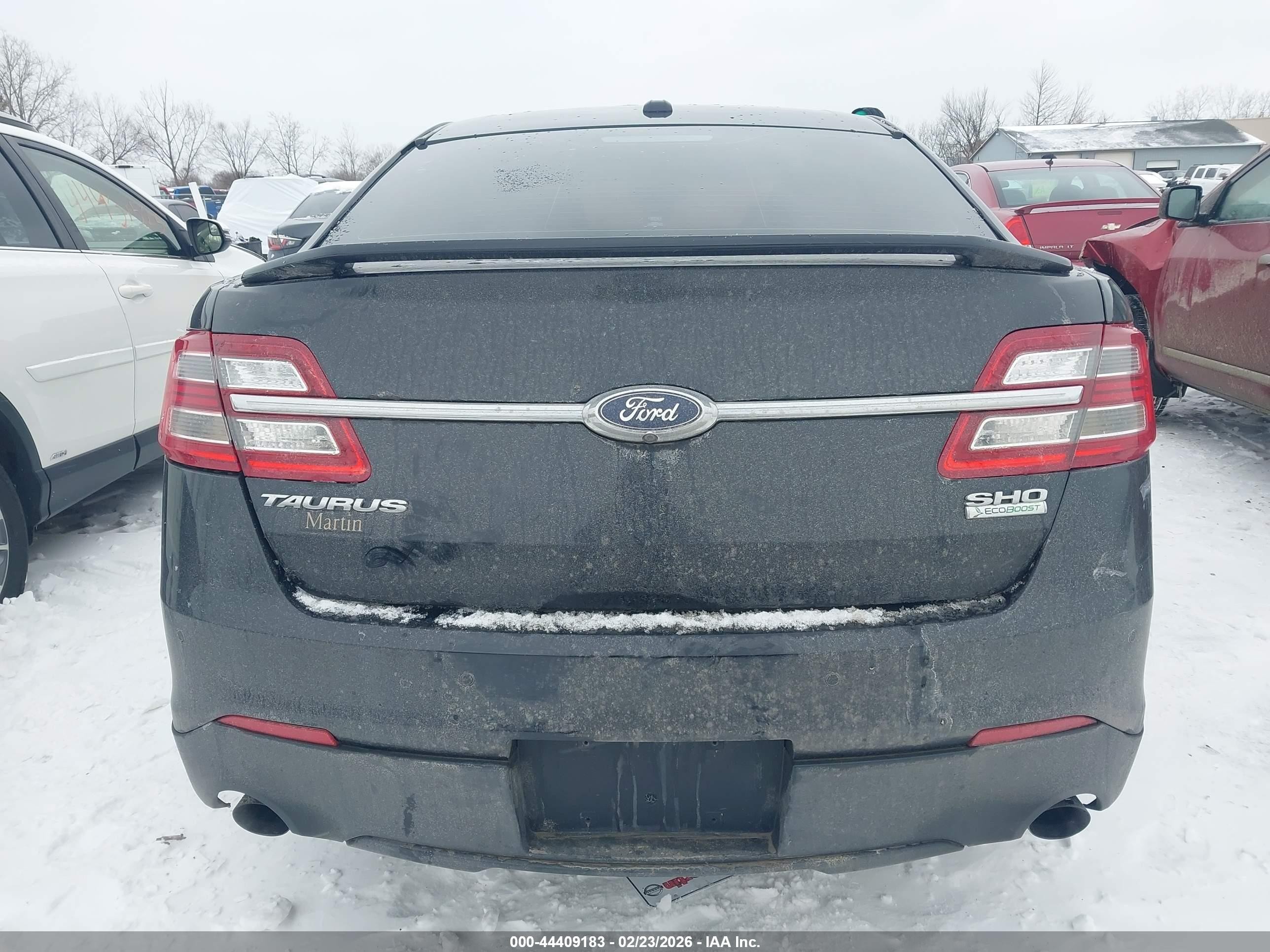 2017 Ford Taurus Sho Black vin: 1FAHP2KT0HG125476