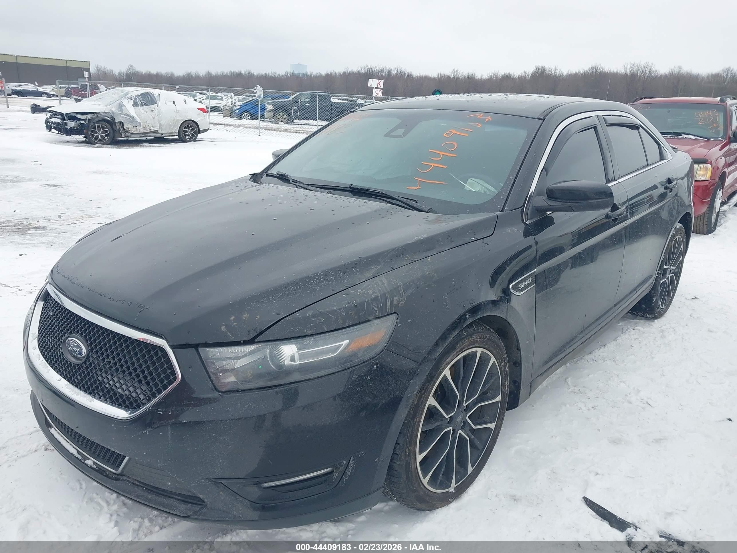 2017 Ford Taurus Sho Black vin: 1FAHP2KT0HG125476