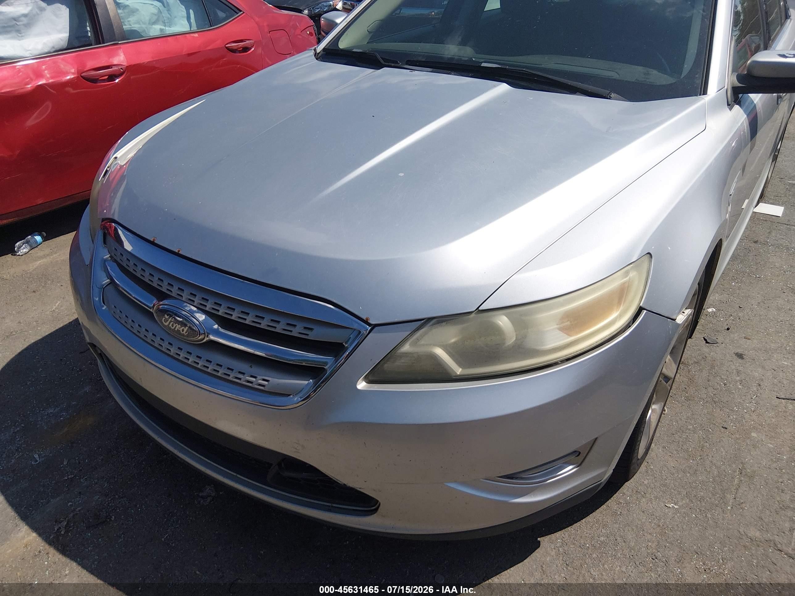 2010 Ford Taurus Sho Серебряный vin: 1FAHP2KT1AG107431