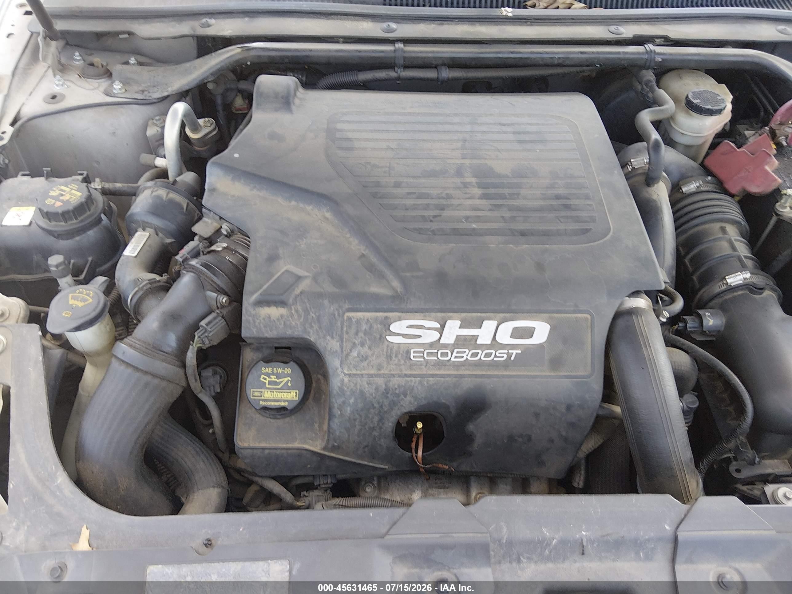 2010 Ford Taurus Sho Серебряный vin: 1FAHP2KT1AG107431