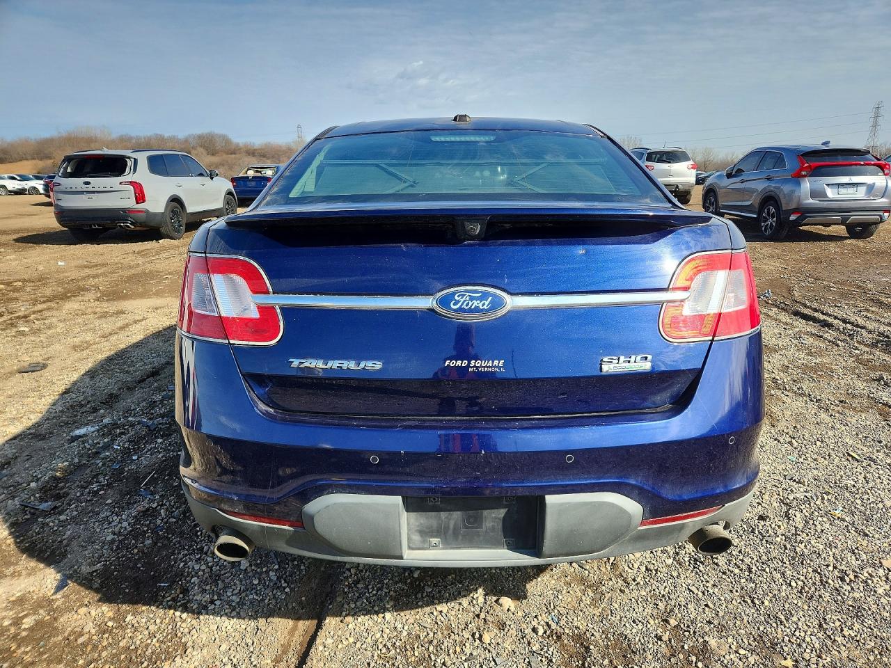 2011 Ford Taurus Sho Blue vin: 1FAHP2KT1BG131598