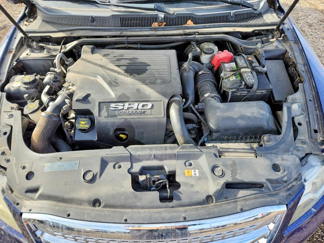 2011 Ford Taurus Sho Blue vin: 1FAHP2KT1BG131598