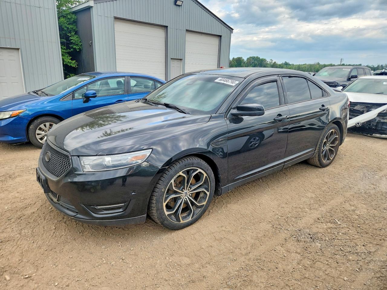 2013 Ford Taurus Sho Black vin: 1FAHP2KT1DG145424