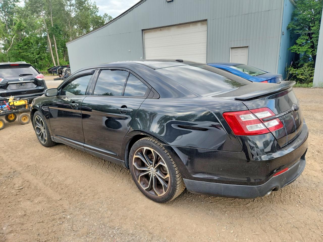 2013 Ford Taurus Sho Black vin: 1FAHP2KT1DG145424