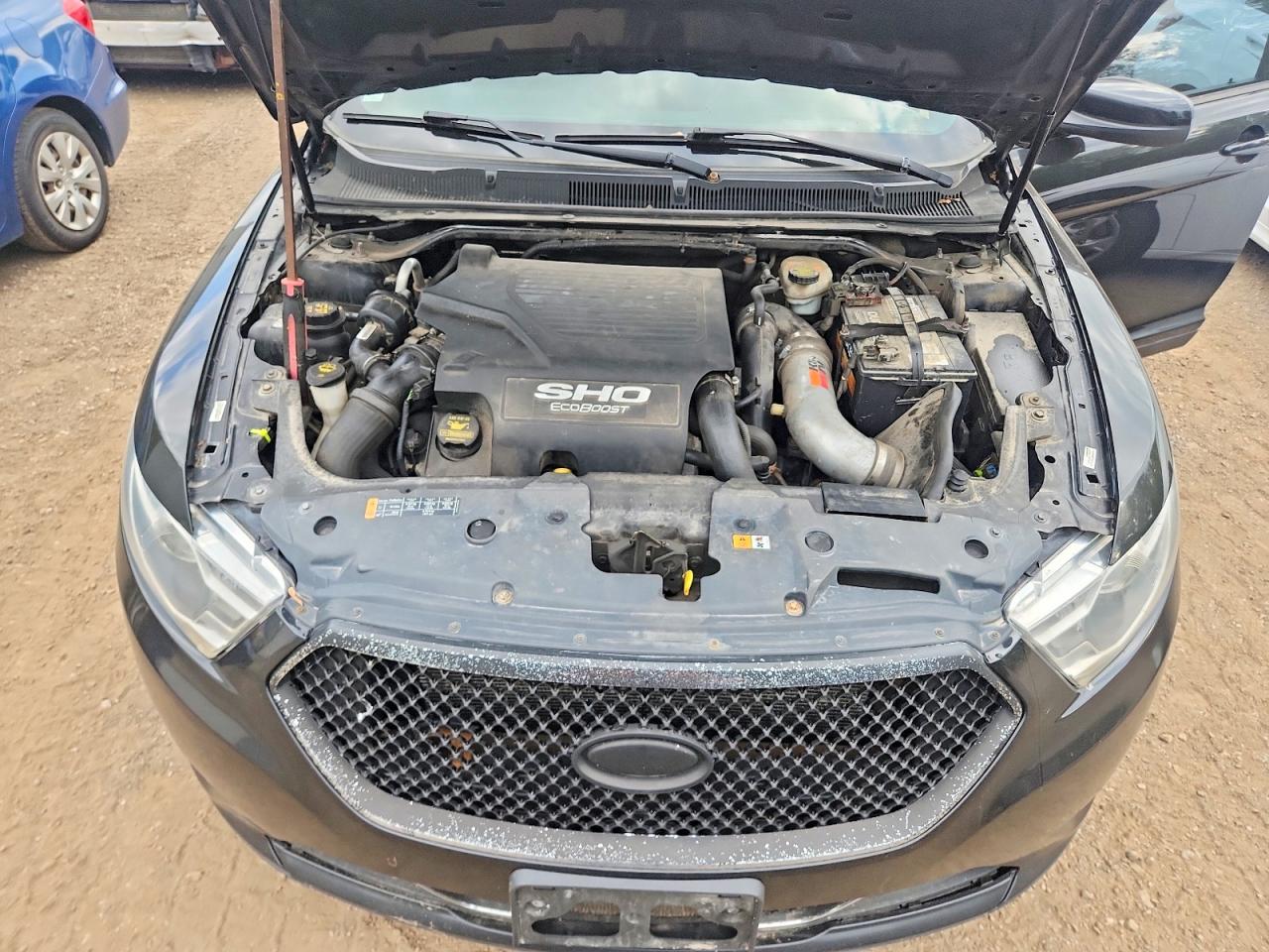 2013 Ford Taurus Sho Black vin: 1FAHP2KT1DG145424