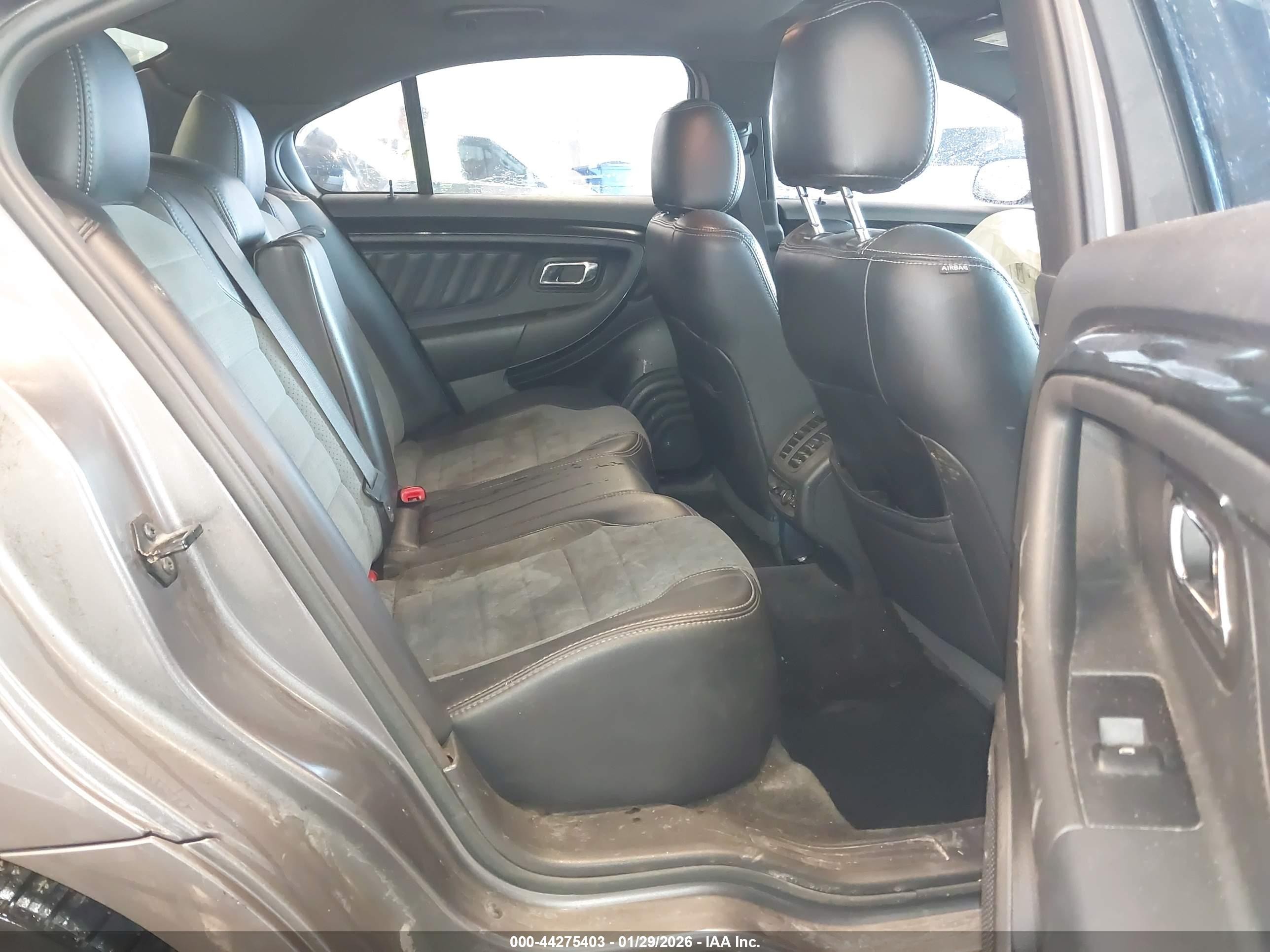 2013 Ford Taurus Sho Gray vin: 1FAHP2KT1DG159422