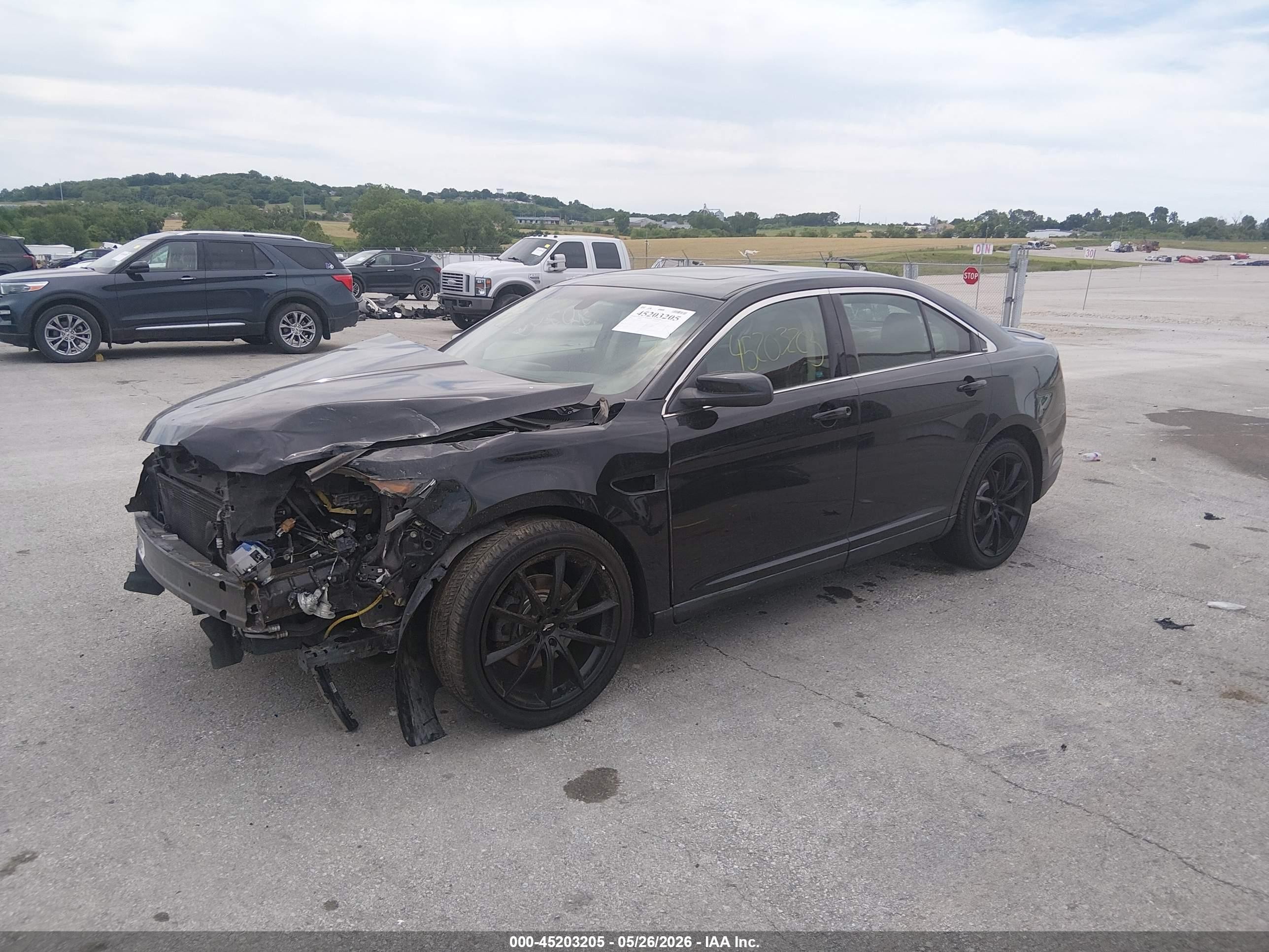 2010 Ford Taurus Sho Black vin: 1FAHP2KT2AG120480