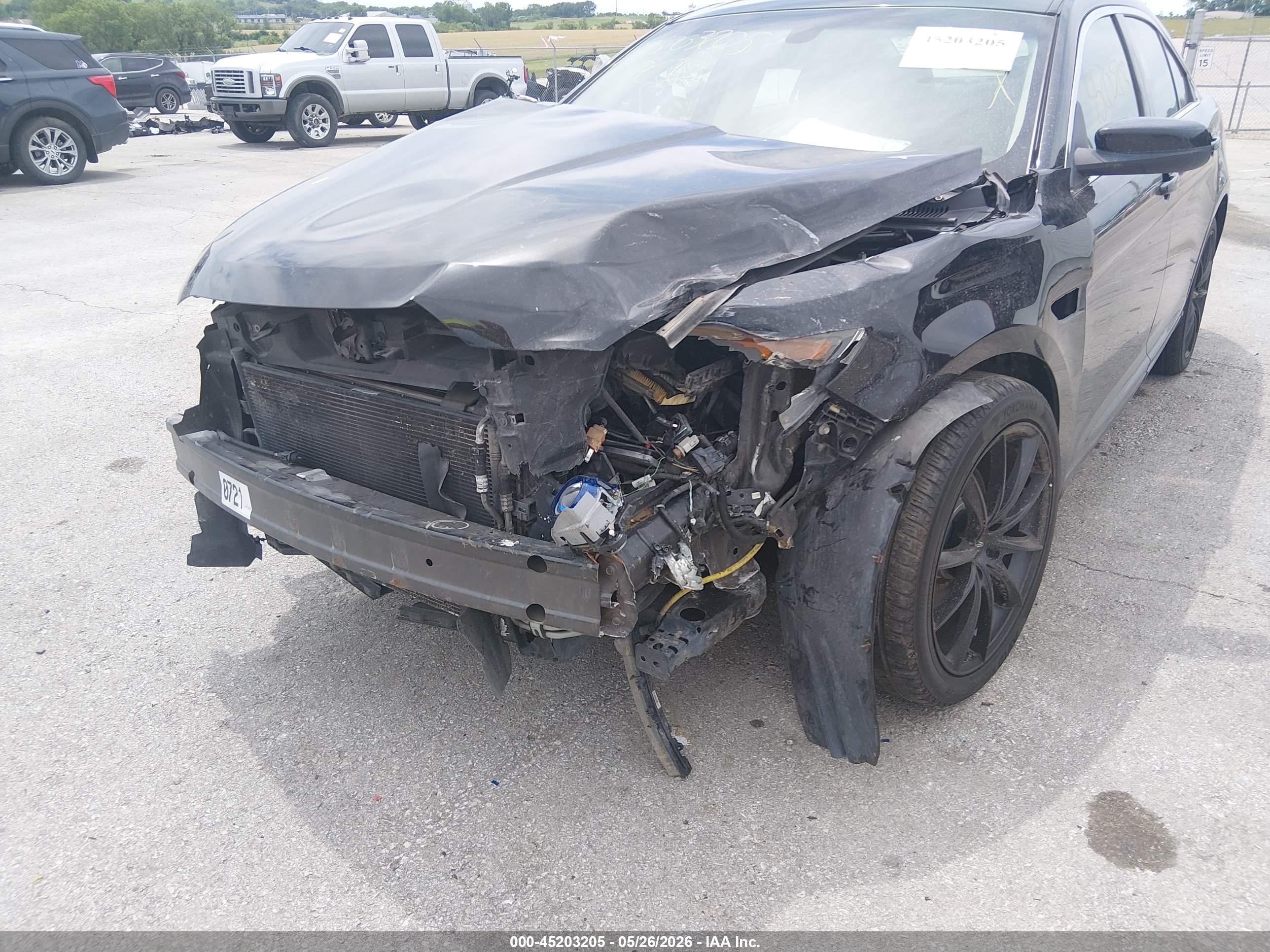 2010 Ford Taurus Sho Black vin: 1FAHP2KT2AG120480
