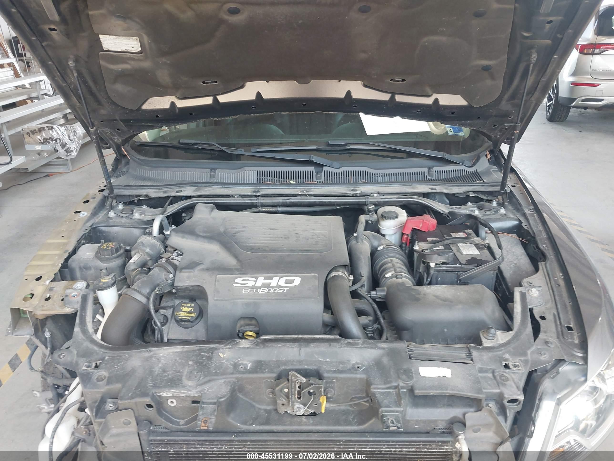 2011 Ford Taurus Sho Gray vin: 1FAHP2KT2BG190286