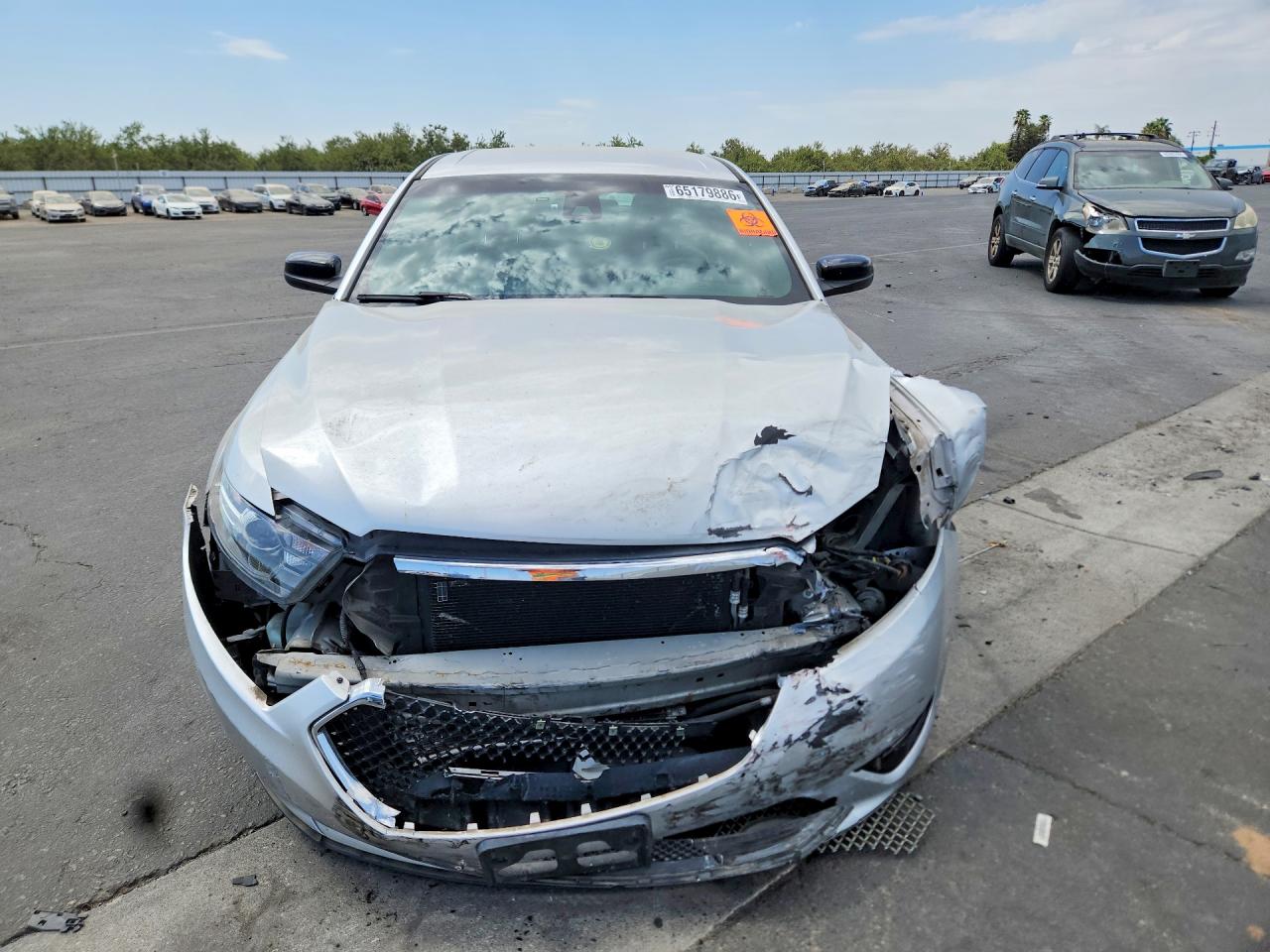 2013 Ford Taurus Sho Silver vin: 1FAHP2KT2DG136392