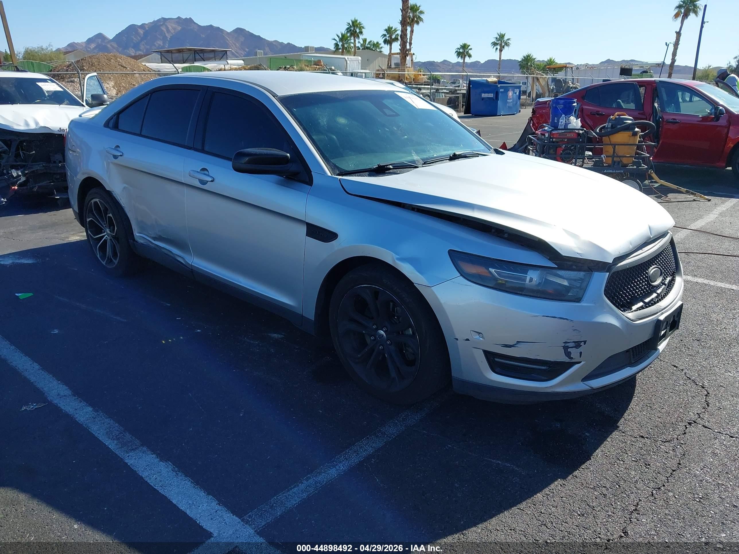 2013 Ford Taurus Sho Silver vin: 1FAHP2KT2DG167447