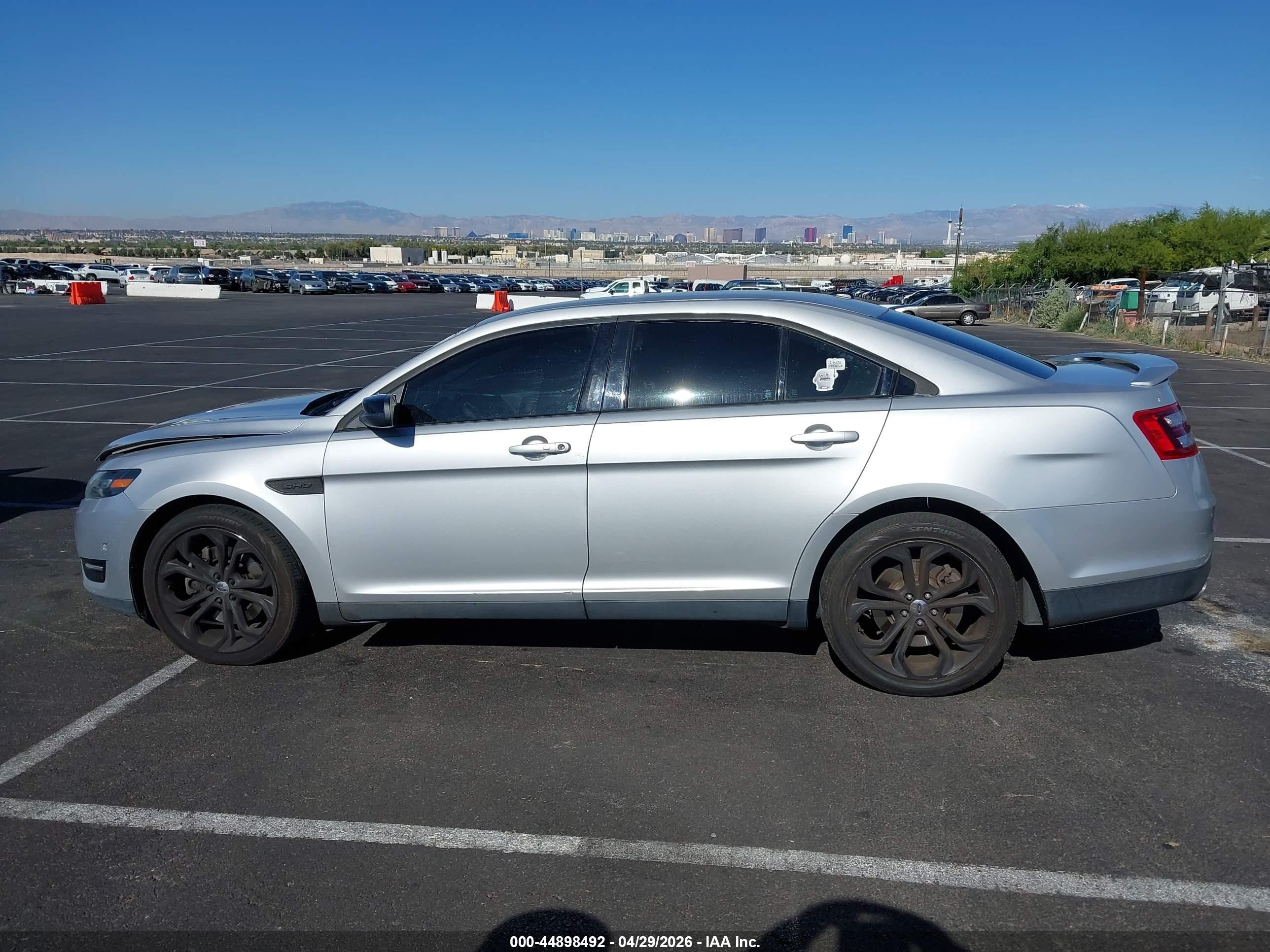 2013 Ford Taurus Sho Silver vin: 1FAHP2KT2DG167447