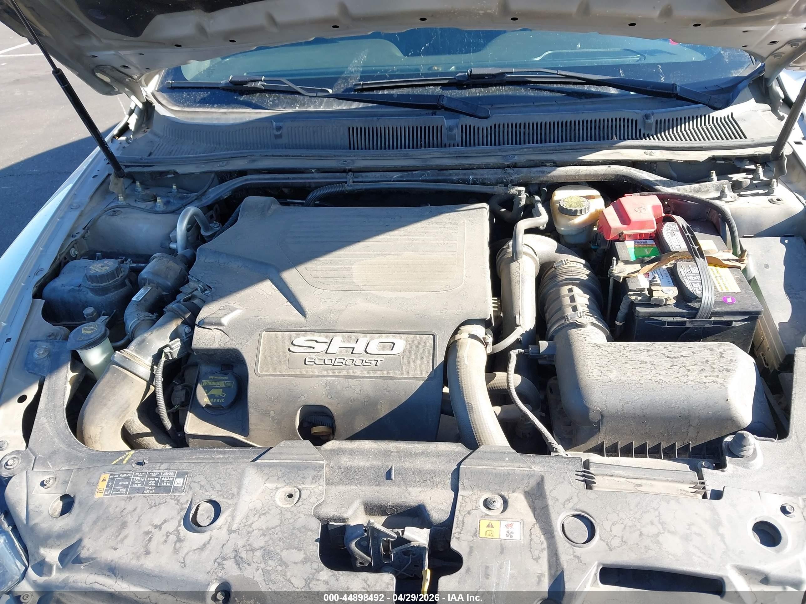 2013 Ford Taurus Sho Silver vin: 1FAHP2KT2DG167447