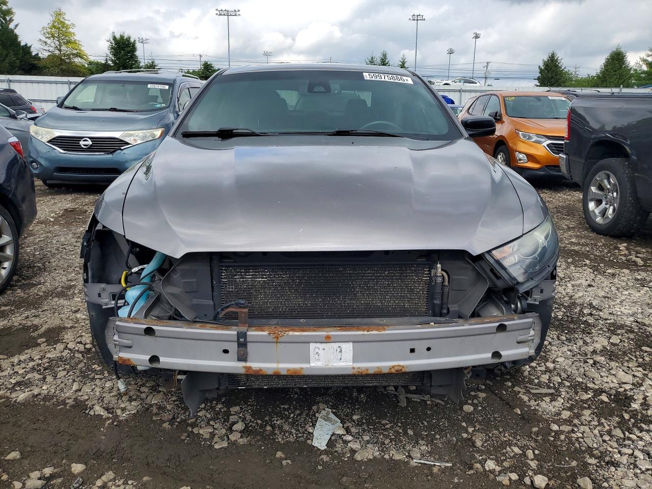 2013 Ford Taurus Sho Gray vin: 1FAHP2KT2DG183258