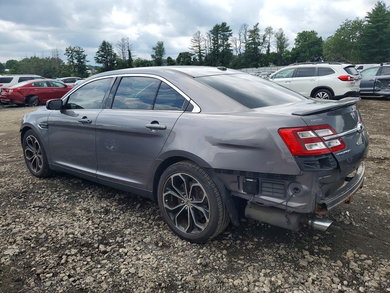 2013 Ford Taurus Sho Gray vin: 1FAHP2KT2DG183258