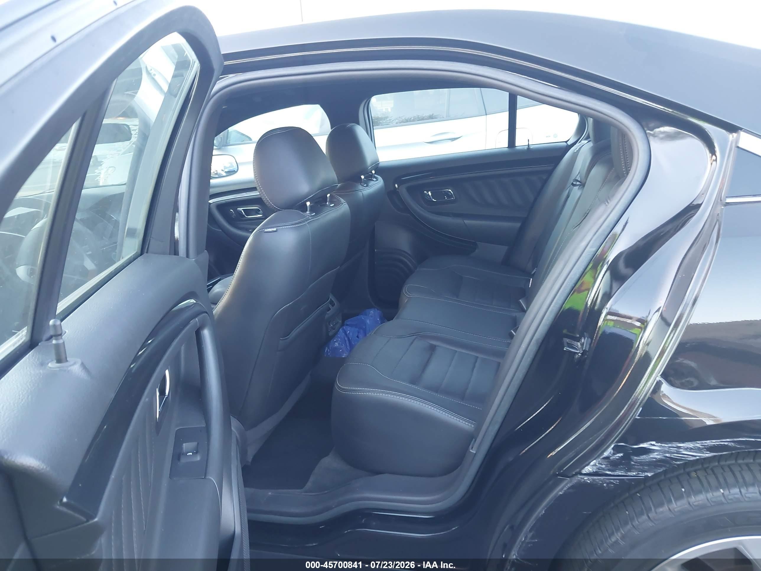 2014 Ford Taurus Sho Black vin: 1FAHP2KT2EG127600