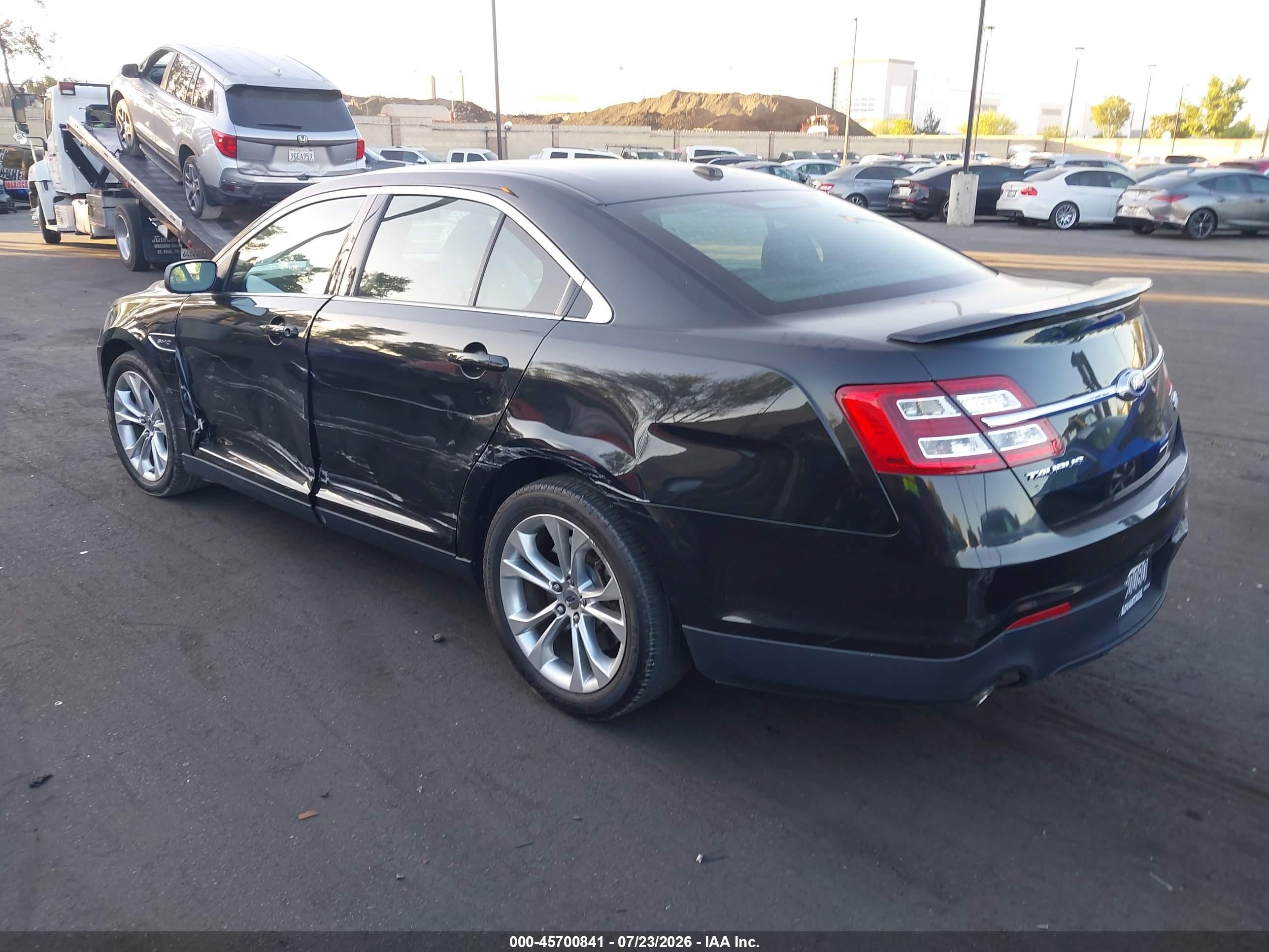 2014 Ford Taurus Sho Black vin: 1FAHP2KT2EG127600