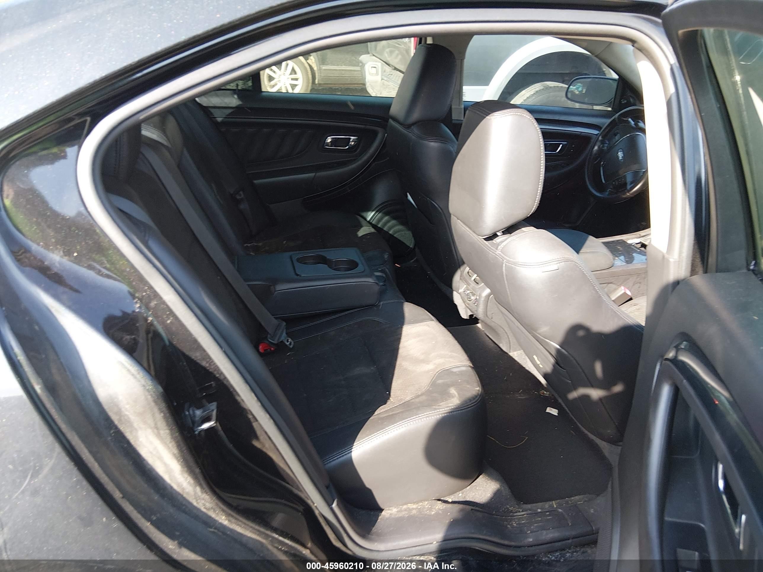 2011 Ford Taurus Sho Black vin: 1FAHP2KT3BG104869