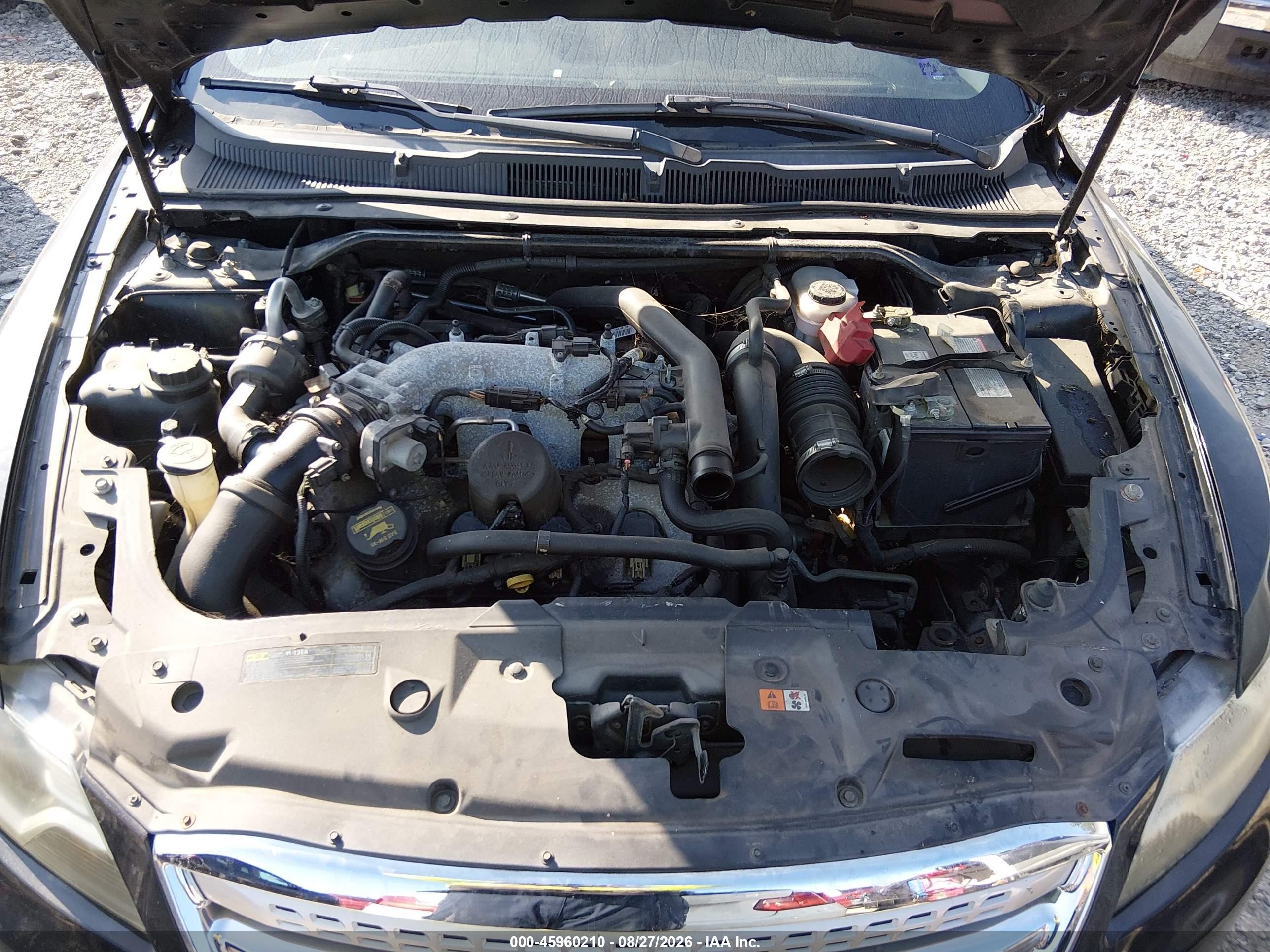 2011 Ford Taurus Sho Black vin: 1FAHP2KT3BG104869