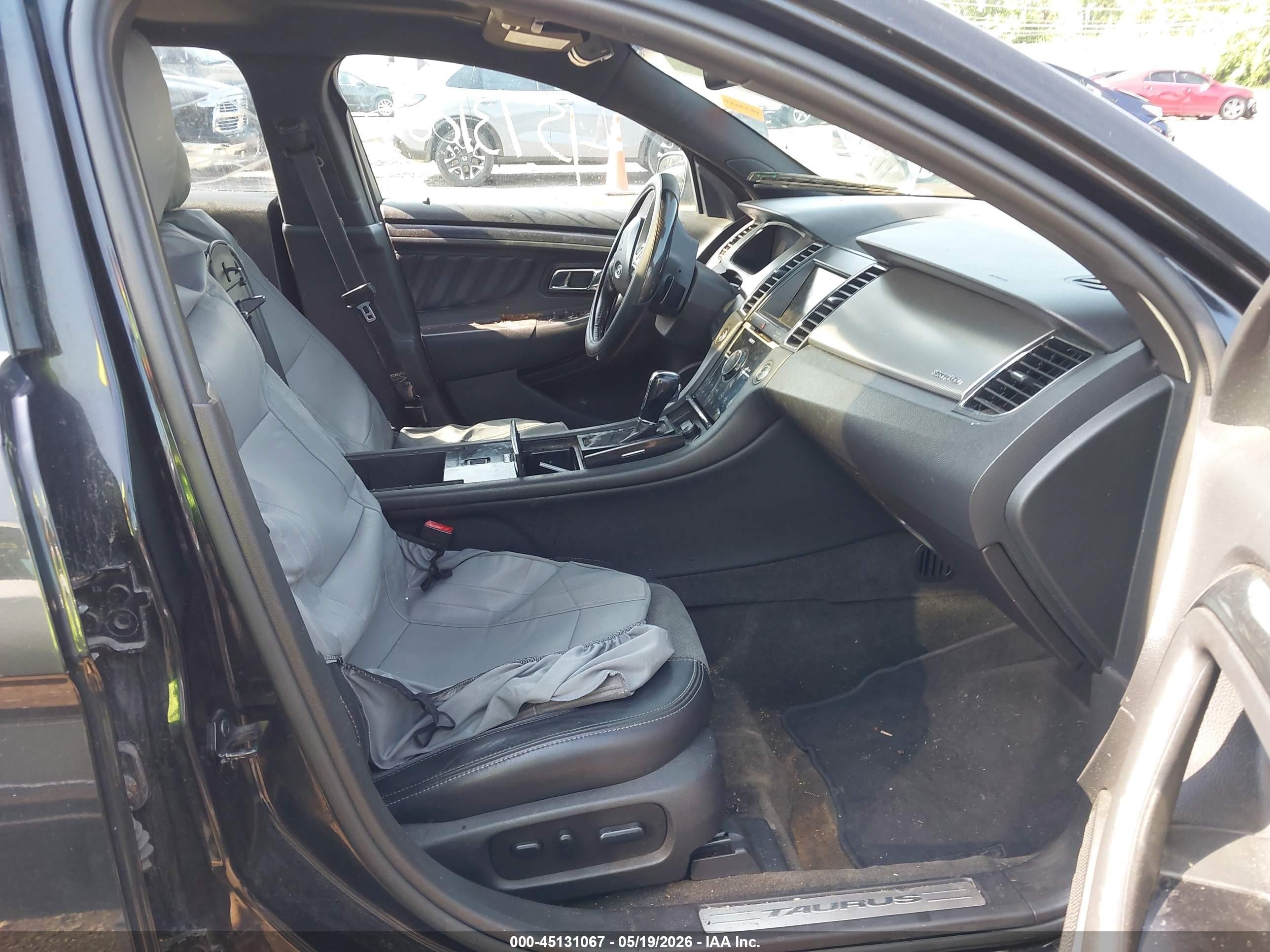2013 Ford Taurus Sho Black vin: 1FAHP2KT3DG211729