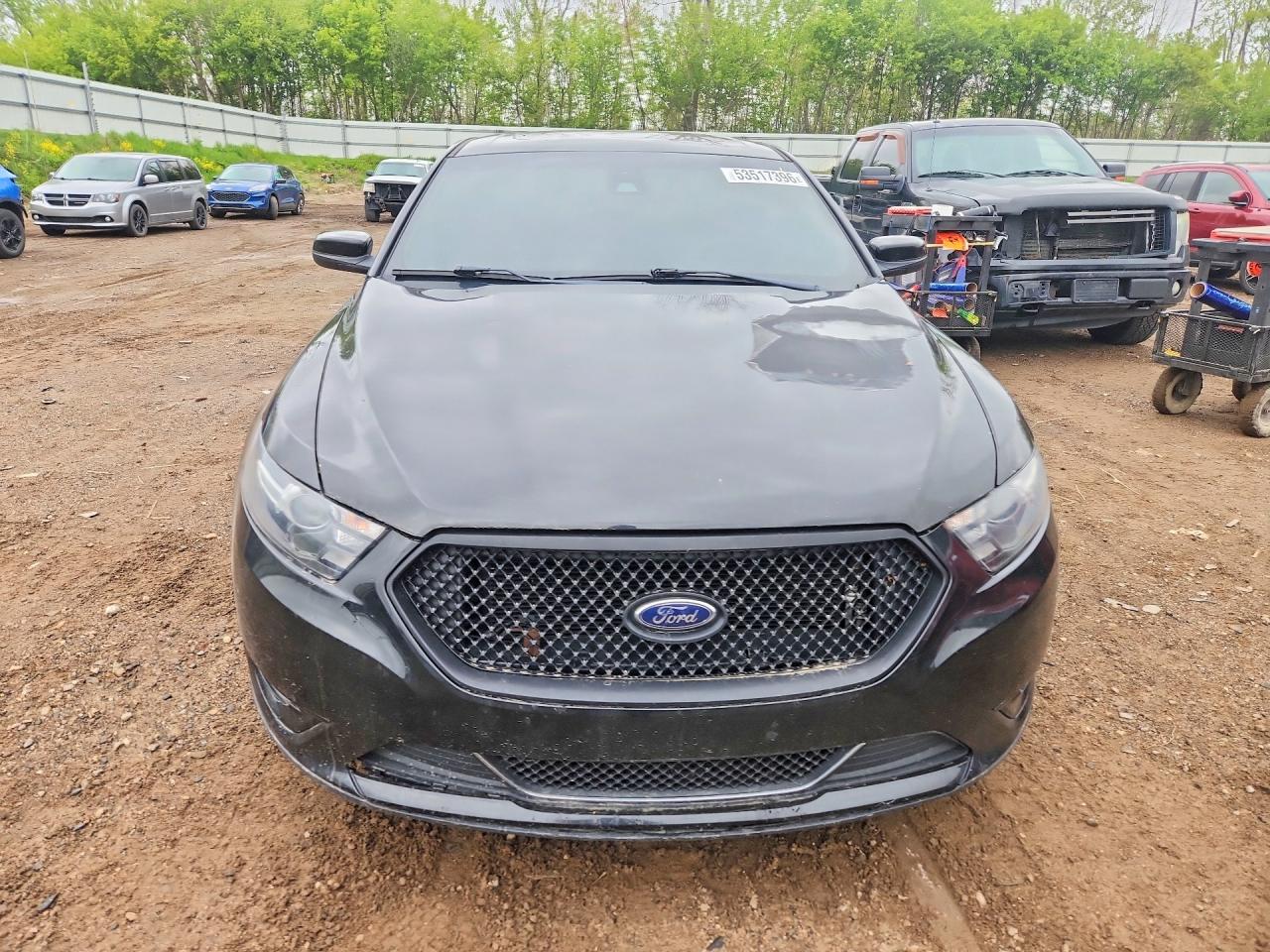 2013 Ford Taurus Sho Black vin: 1FAHP2KT3DG214680