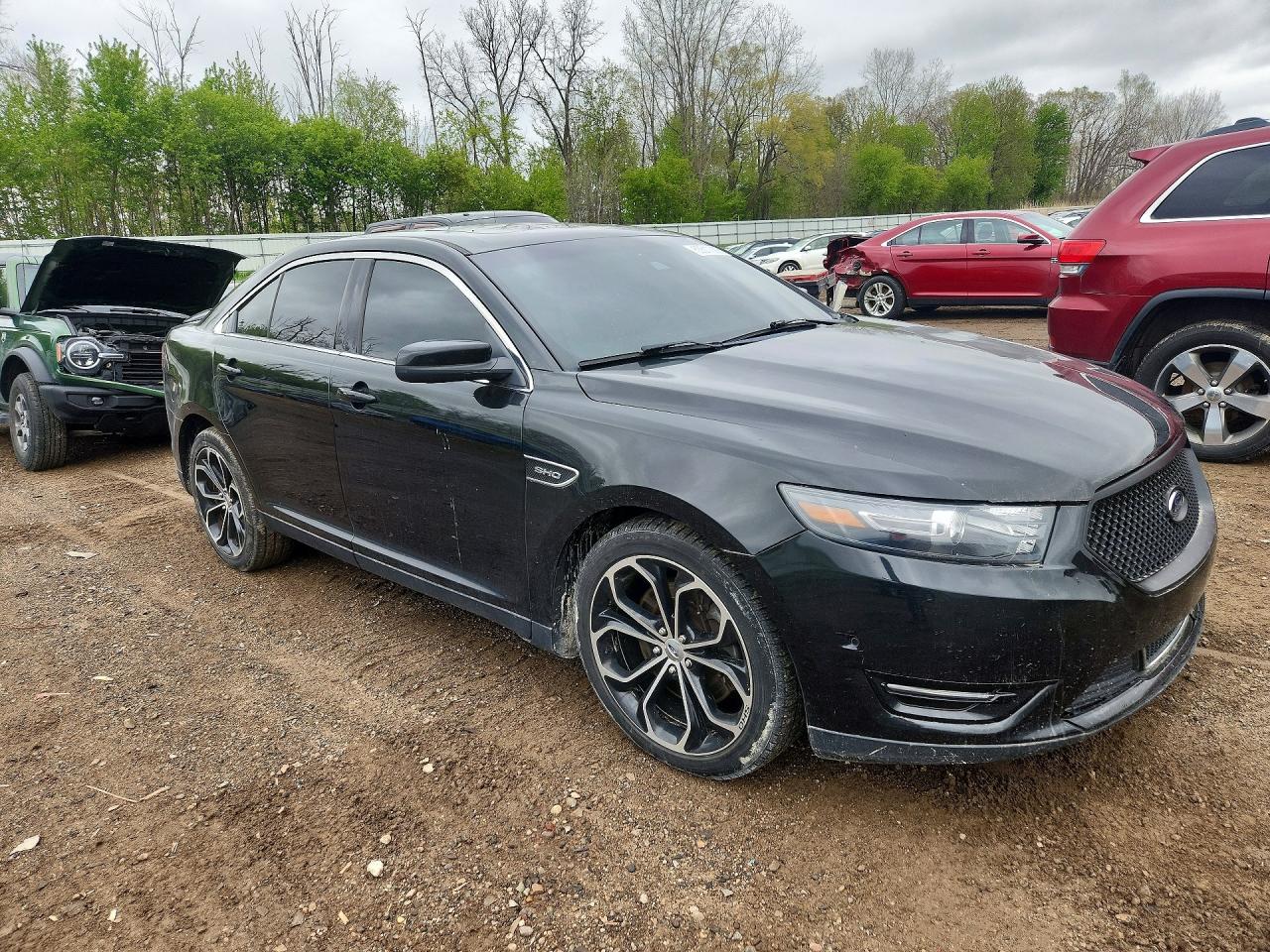 2013 Ford Taurus Sho Black vin: 1FAHP2KT3DG214680