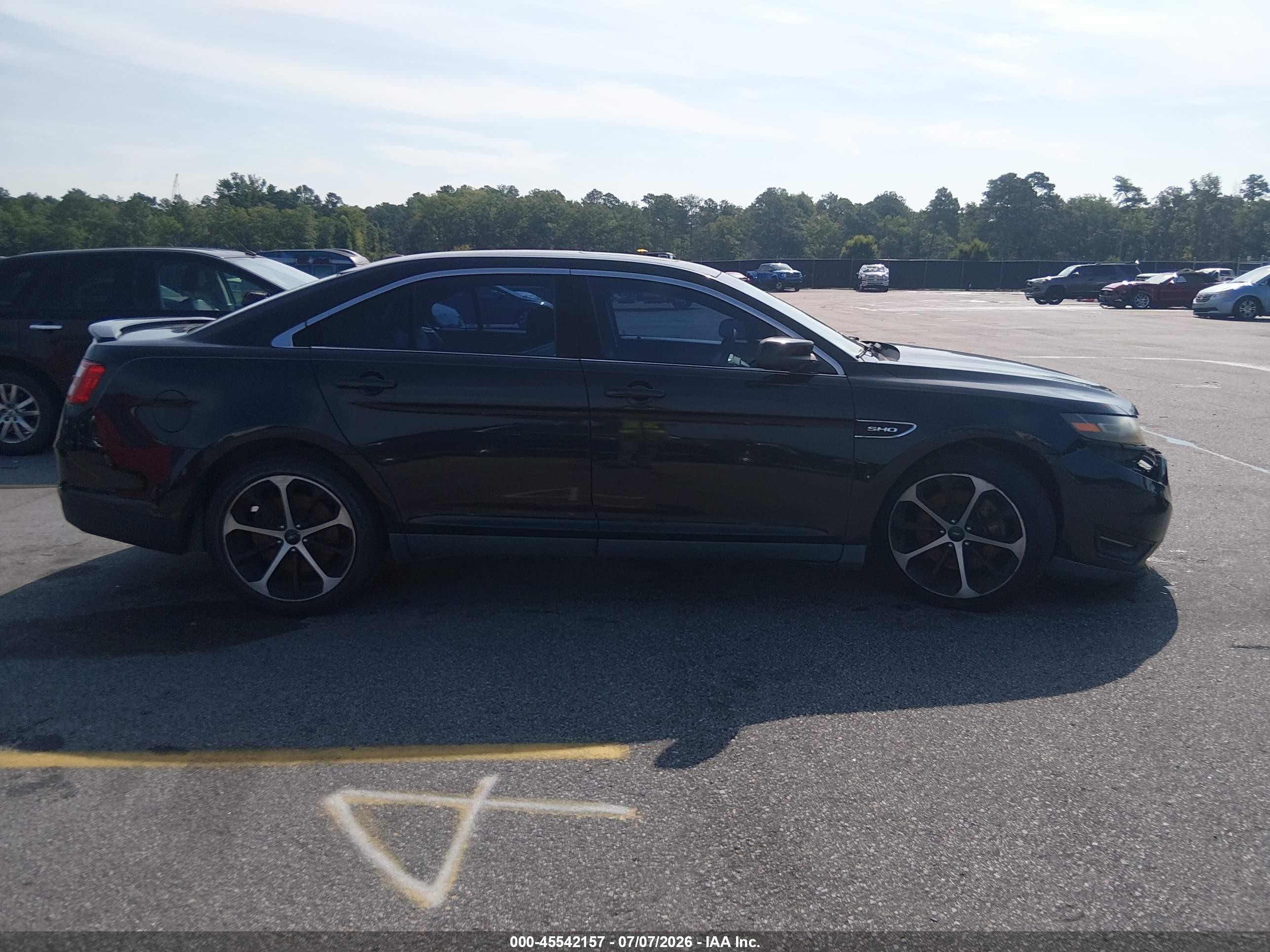 2015 Ford Taurus Sho Black vin: 1FAHP2KT3FG123637