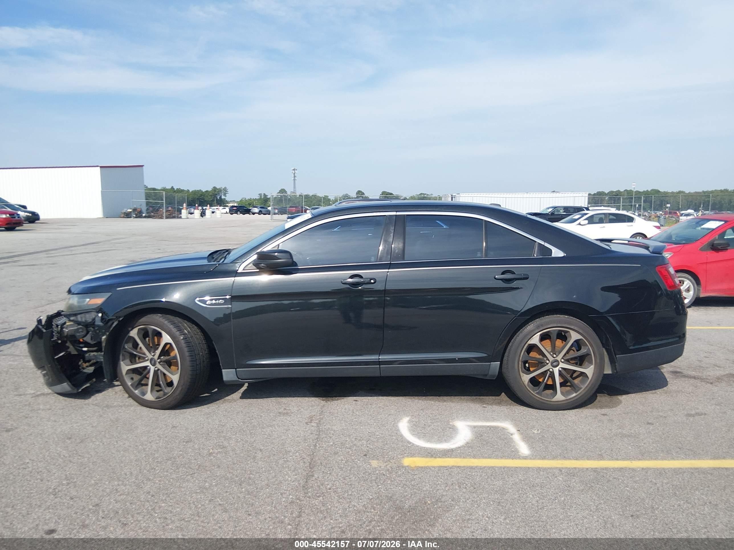 2015 Ford Taurus Sho Black vin: 1FAHP2KT3FG123637