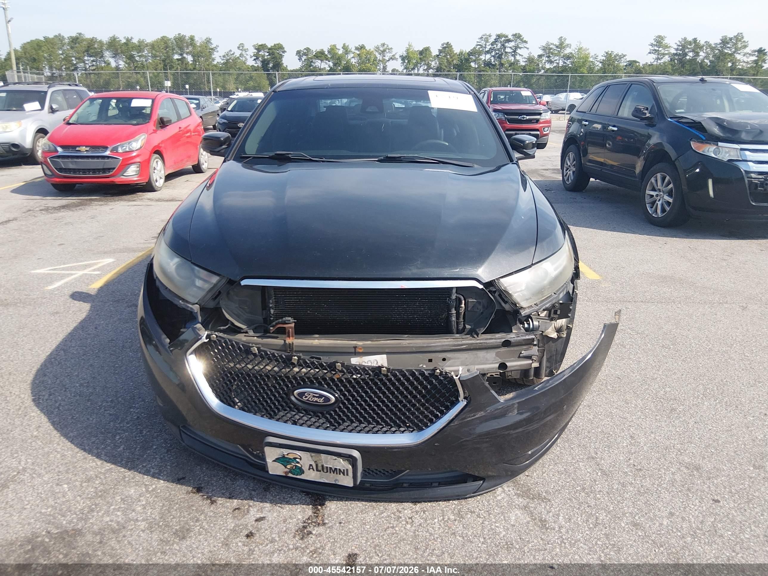 2015 Ford Taurus Sho Black vin: 1FAHP2KT3FG123637