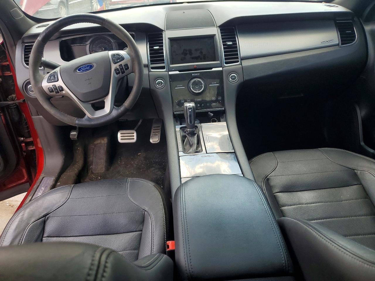 2015 Ford Taurus Sho Красный vin: 1FAHP2KT3FG128644