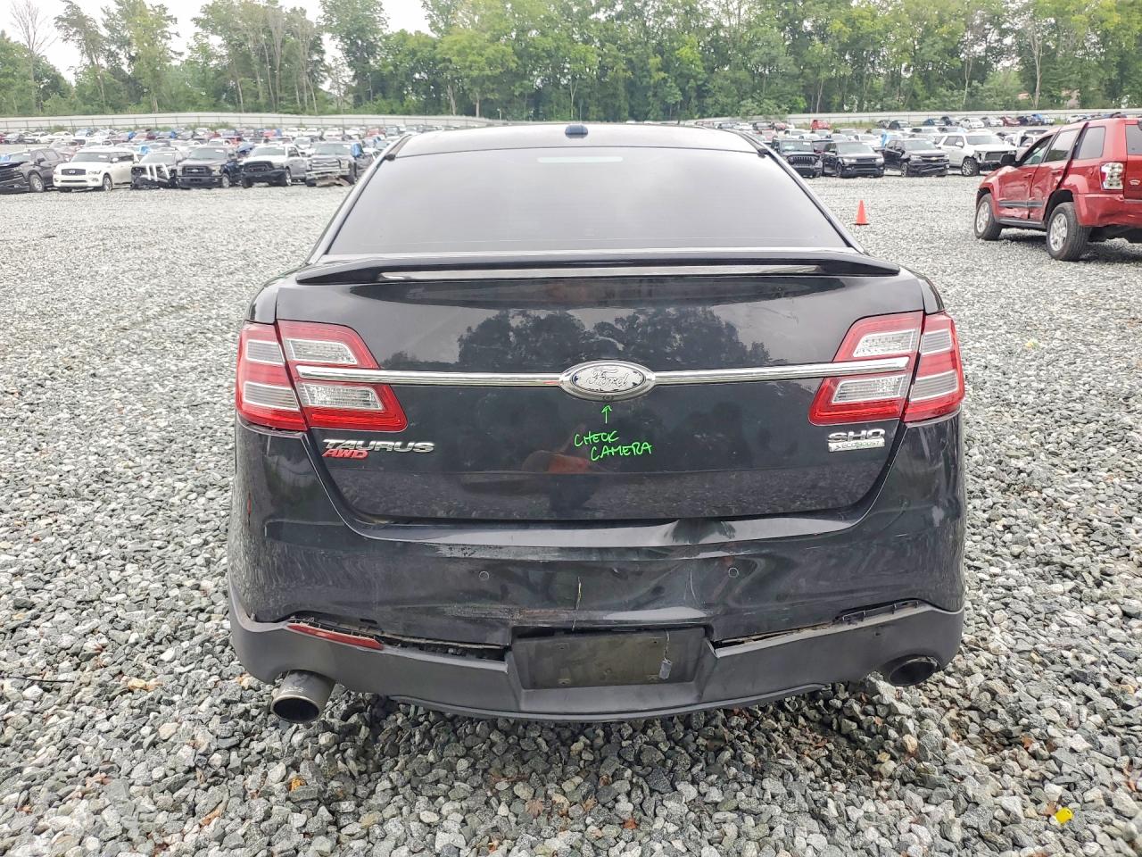 2015 Ford Taurus Sho Black vin: 1FAHP2KT3FG137425