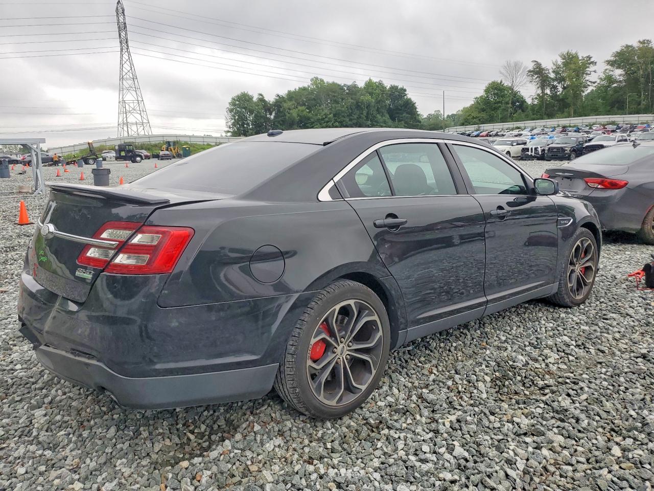 2015 Ford Taurus Sho Black vin: 1FAHP2KT3FG137425