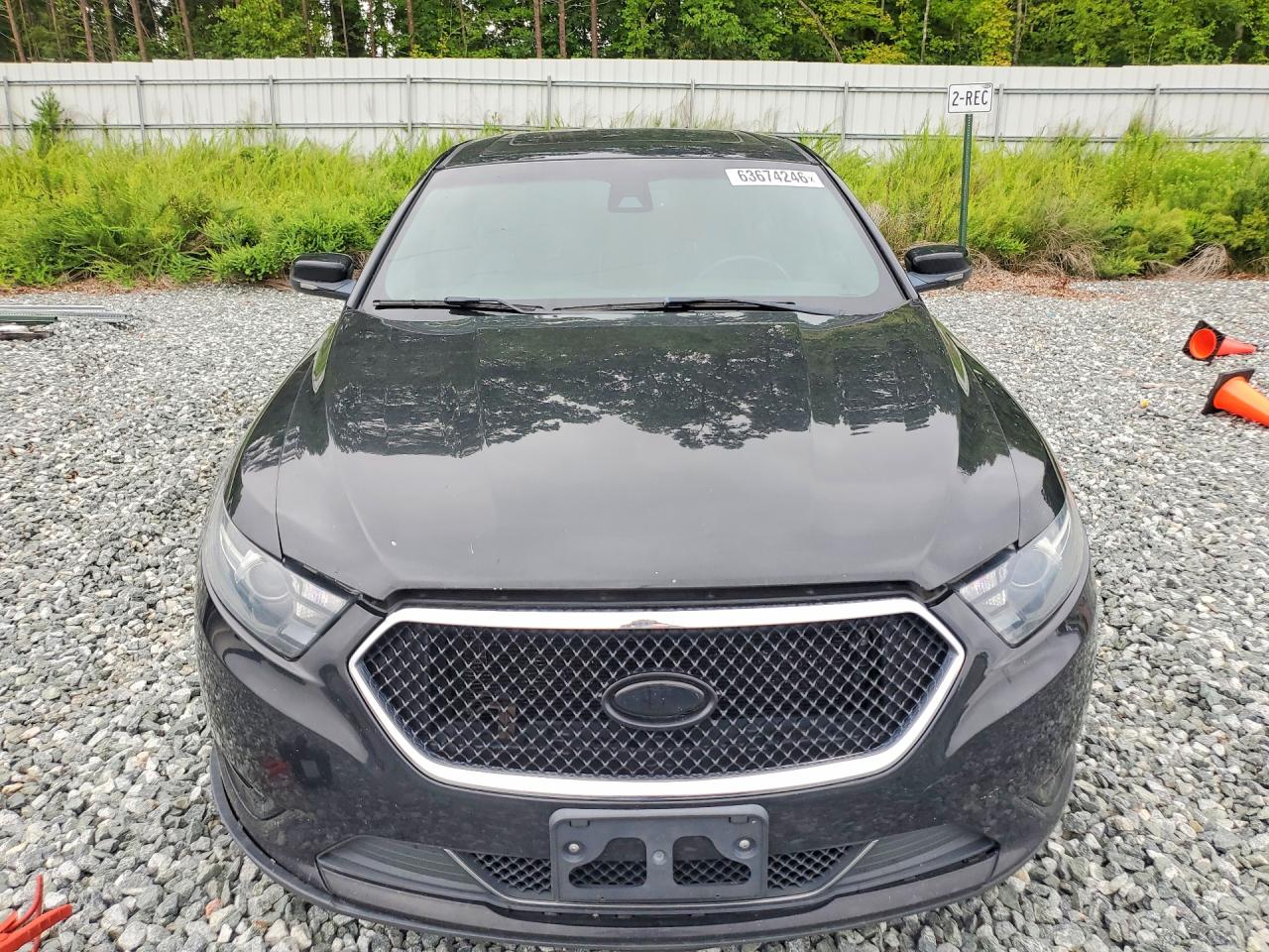 2015 Ford Taurus Sho Black vin: 1FAHP2KT3FG137425