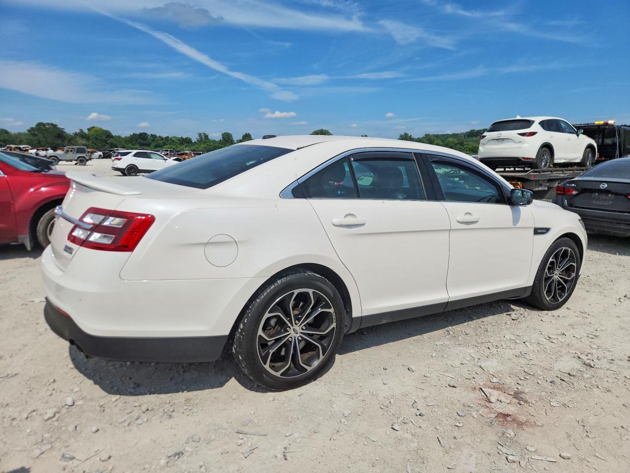 2015 Ford Taurus Sho White vin: 1FAHP2KT3FG187841