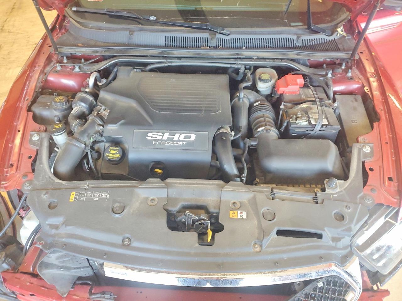 2013 Ford Taurus Sho Бордовый vin: 1FAHP2KT5DG147354