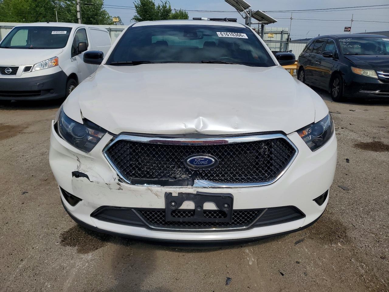 2013 Ford Taurus Sho White vin: 1FAHP2KT5DG174053