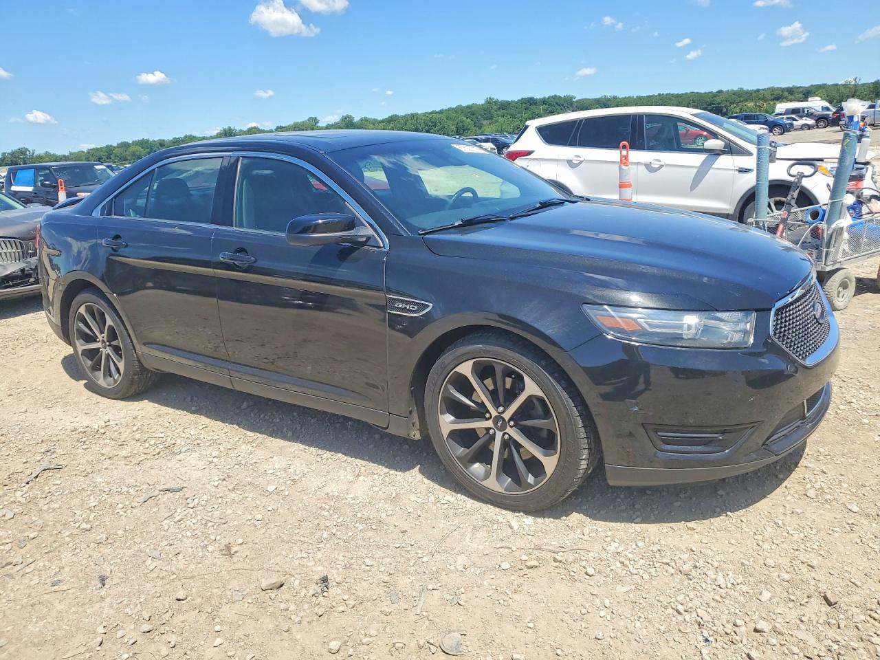2014 Ford Taurus Sho Black vin: 1FAHP2KT5EG117482