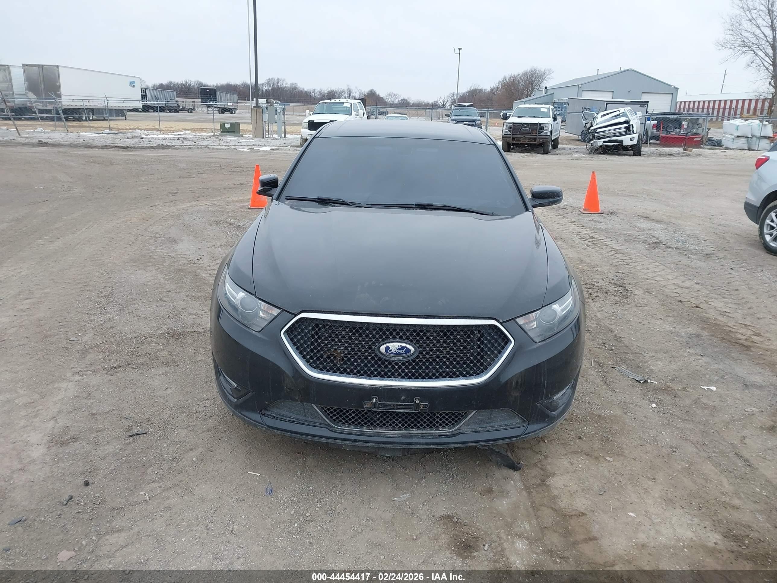 2015 Ford Taurus Sho Black vin: 1FAHP2KT5FG159006