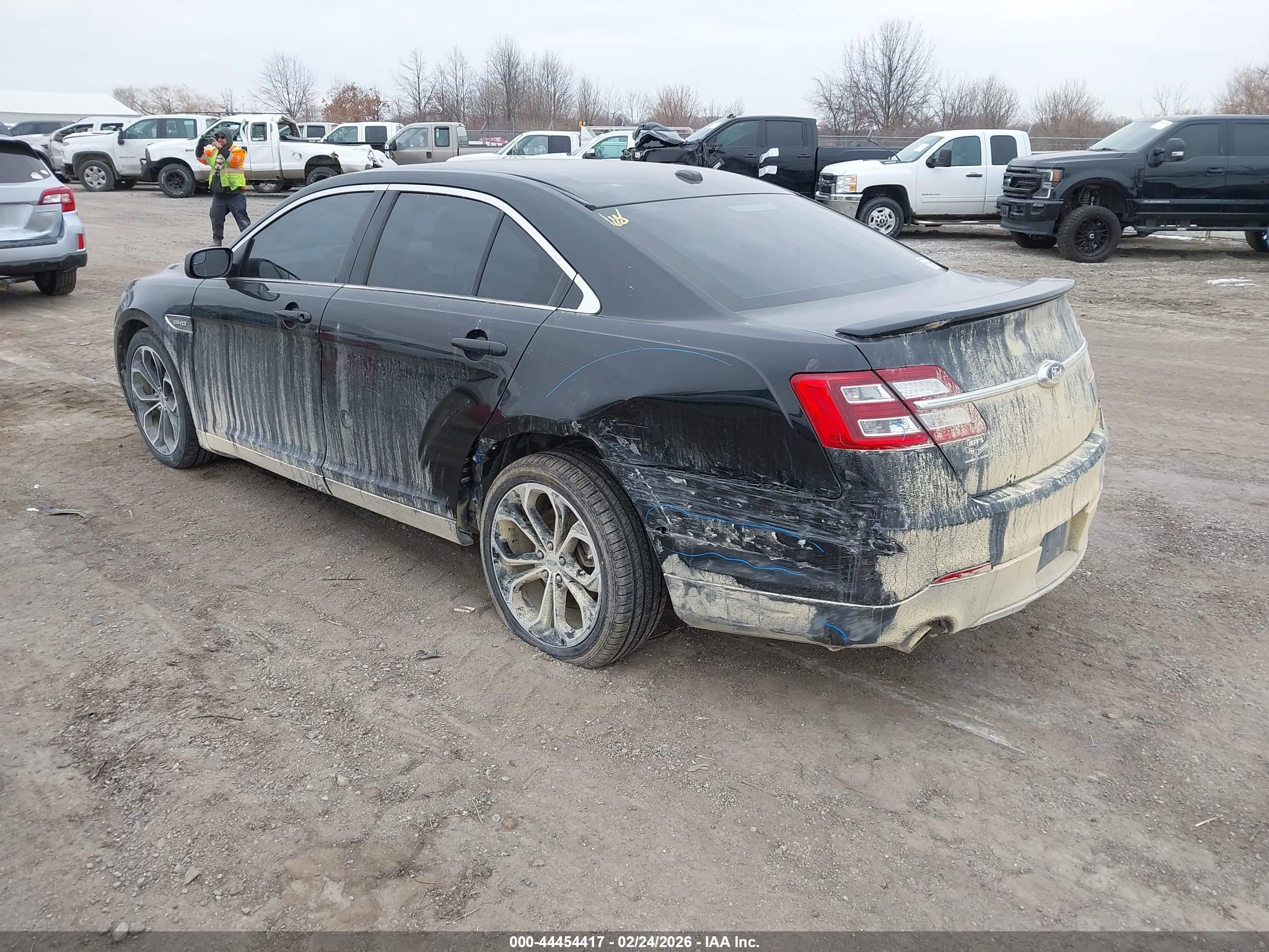2015 Ford Taurus Sho Black vin: 1FAHP2KT5FG159006