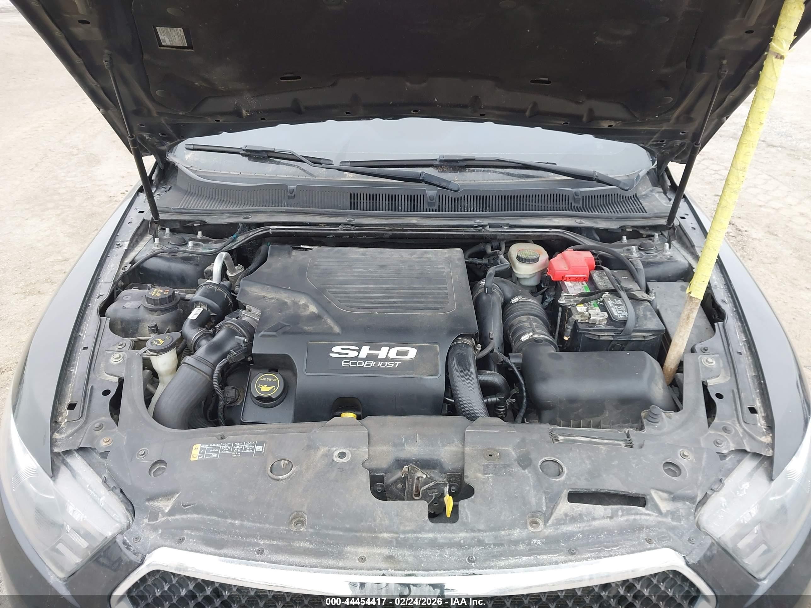 2015 Ford Taurus Sho Black vin: 1FAHP2KT5FG159006
