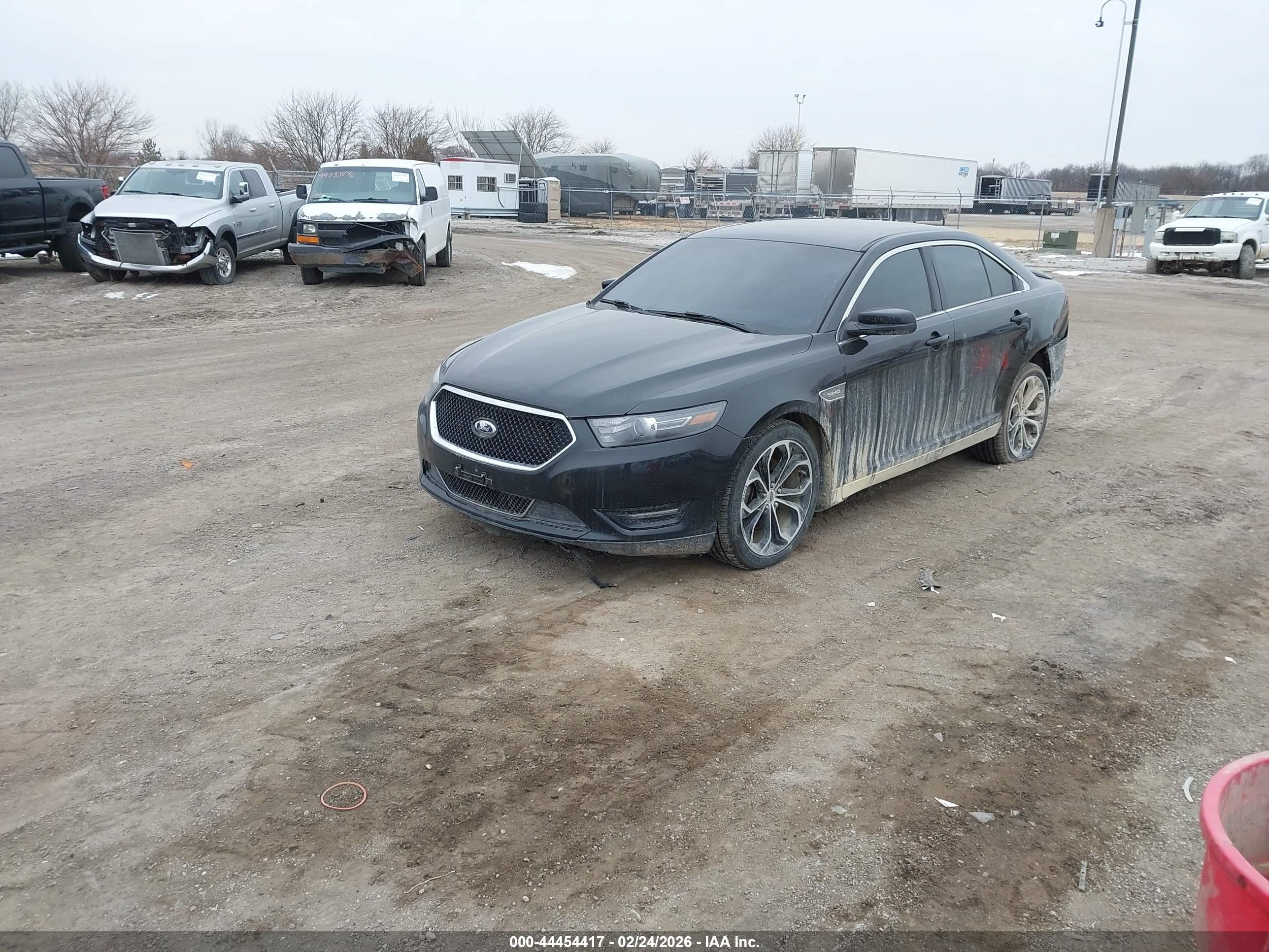 2015 Ford Taurus Sho Black vin: 1FAHP2KT5FG159006