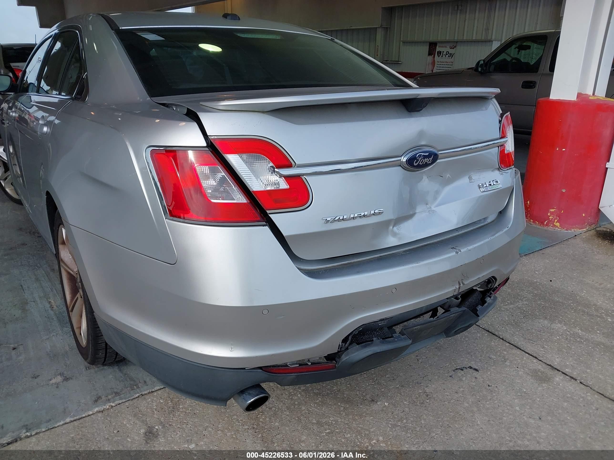 2010 Ford Taurus Sho Серебряный vin: 1FAHP2KT6AG137430