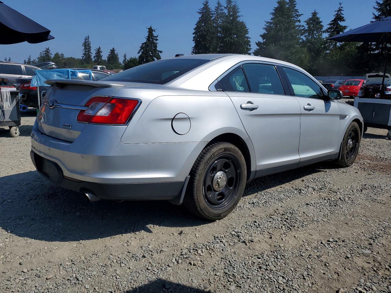 2011 Ford Taurus Sho Silver vin: 1FAHP2KT6BG110939