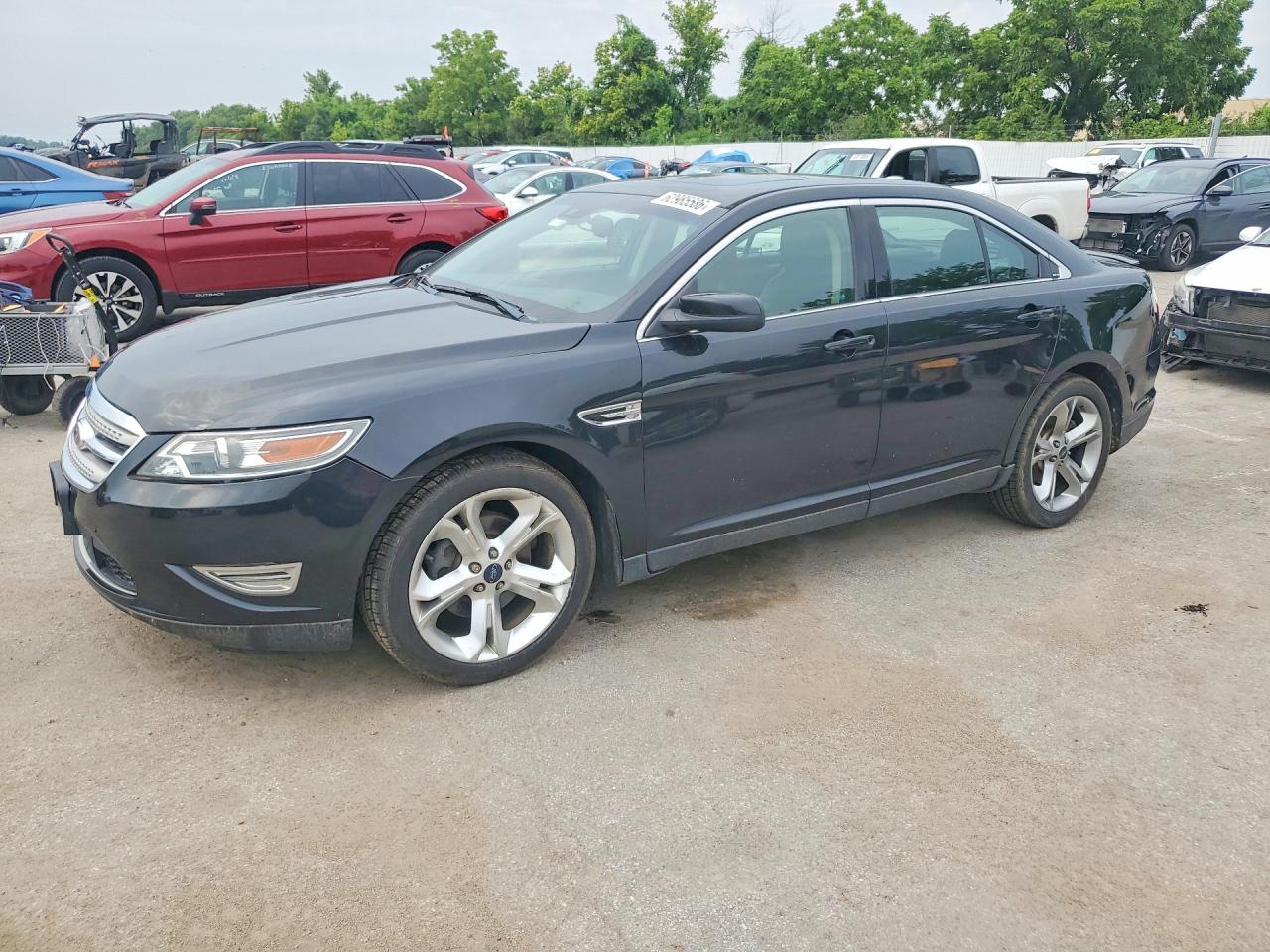 2011 Ford Taurus Sho Black vin: 1FAHP2KT6BG114456