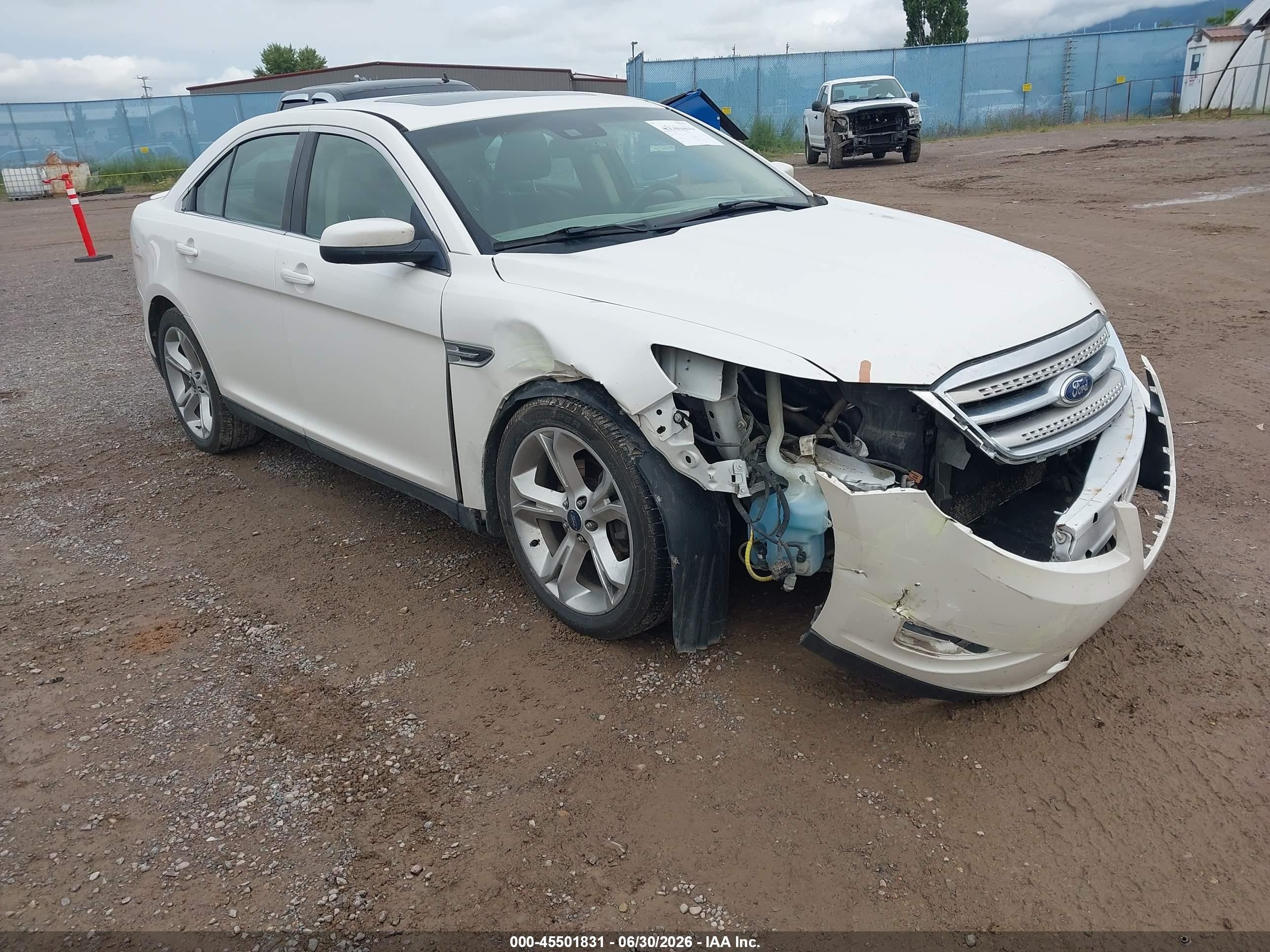 2011 Ford Taurus Sho Белый vin: 1FAHP2KT6BG177640