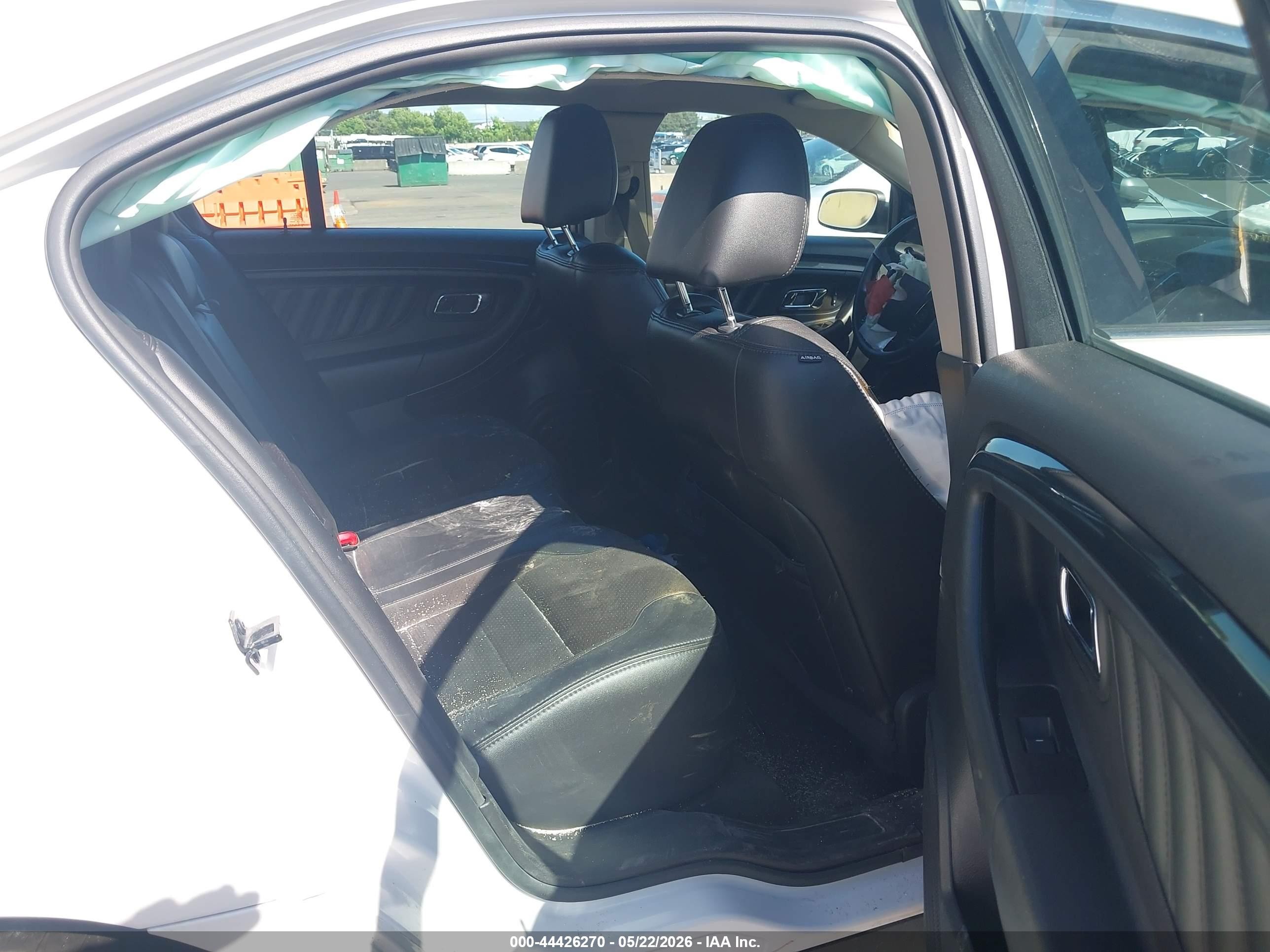 2012 Ford Taurus Sho White vin: 1FAHP2KT6CG135342