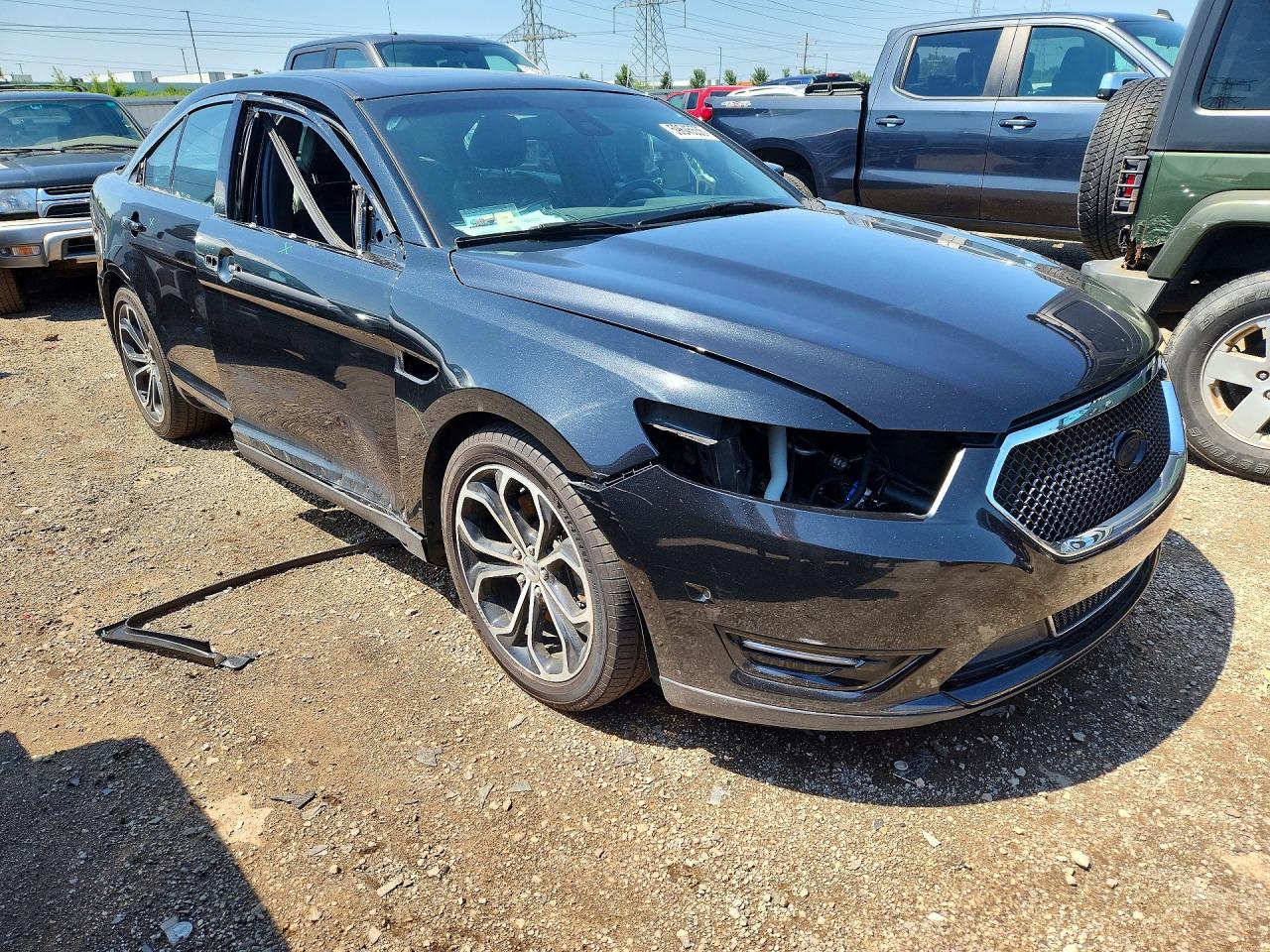 2013 Ford Taurus Sho Black vin: 1FAHP2KT6DG142597
