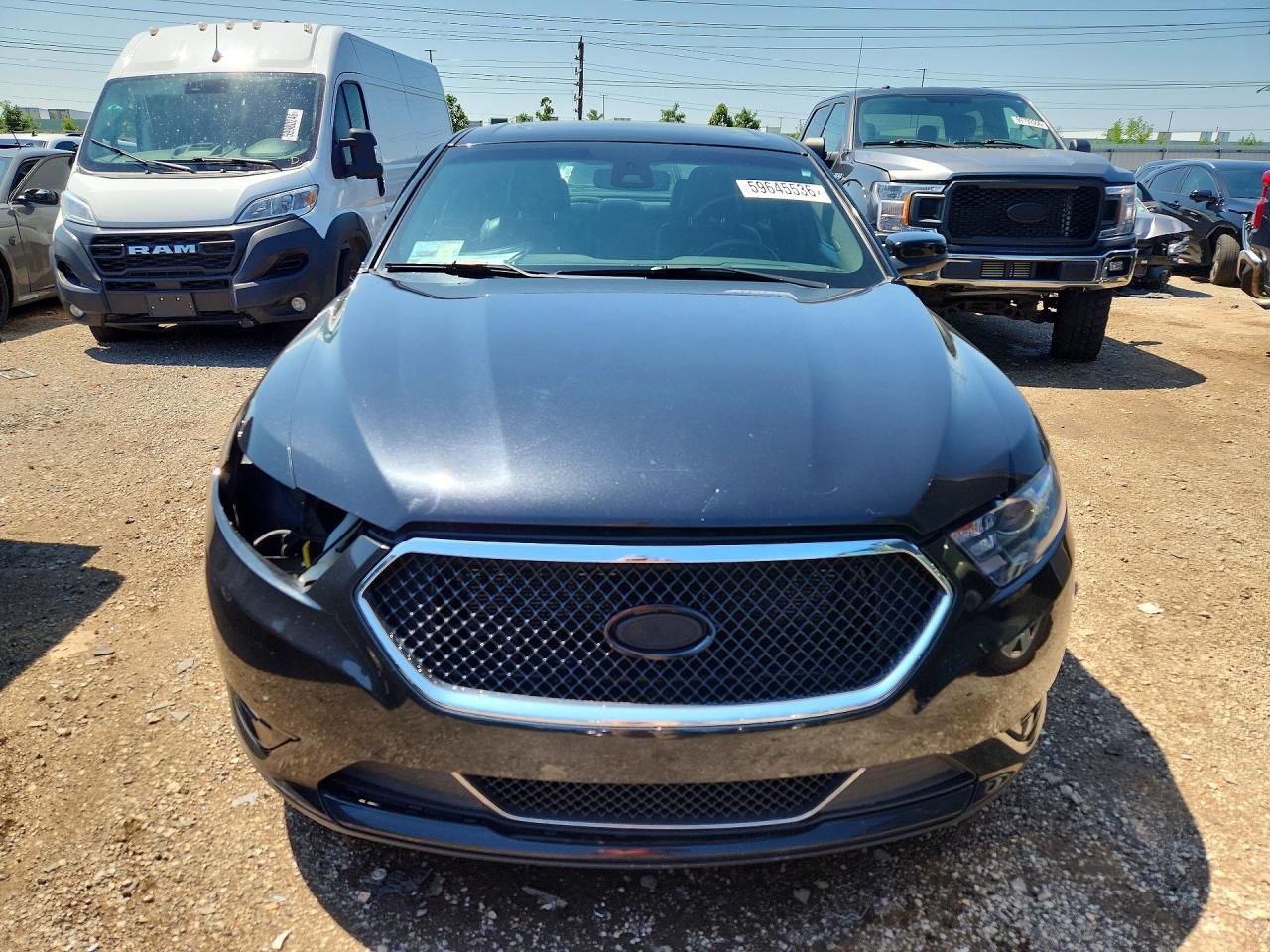 2013 Ford Taurus Sho Black vin: 1FAHP2KT6DG142597